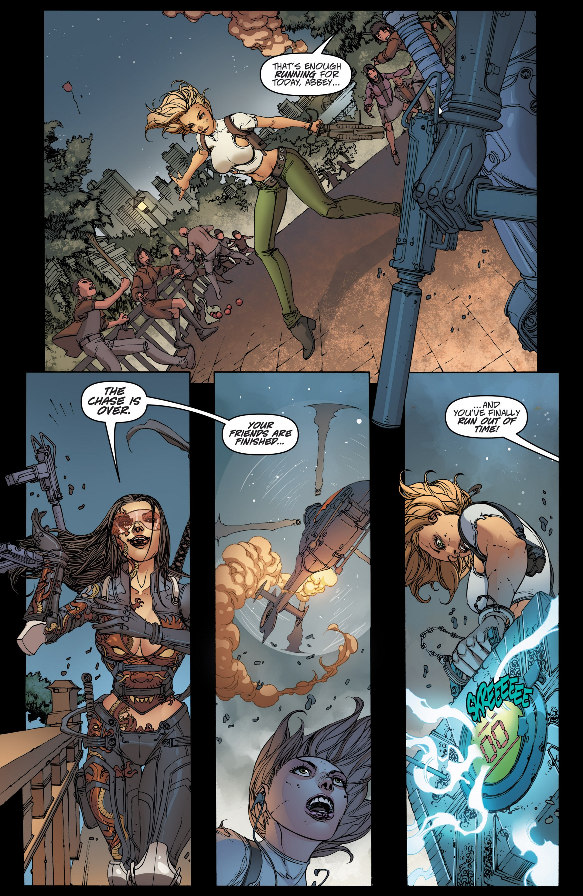 Read online Danger Girl: The Chase comic -  Issue #4 - 10