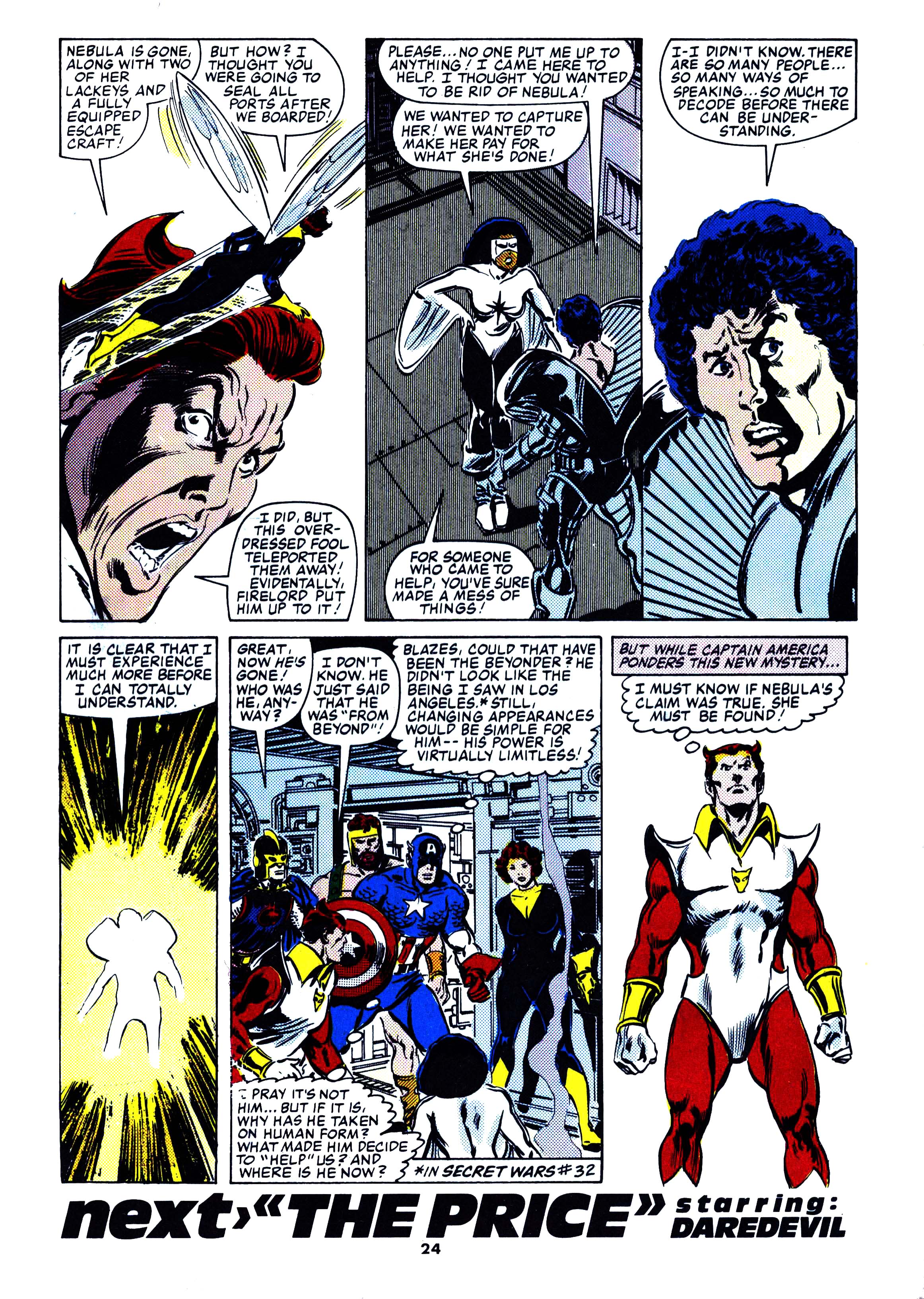 Read online Secret Wars (1985) comic -  Issue #50 - 24