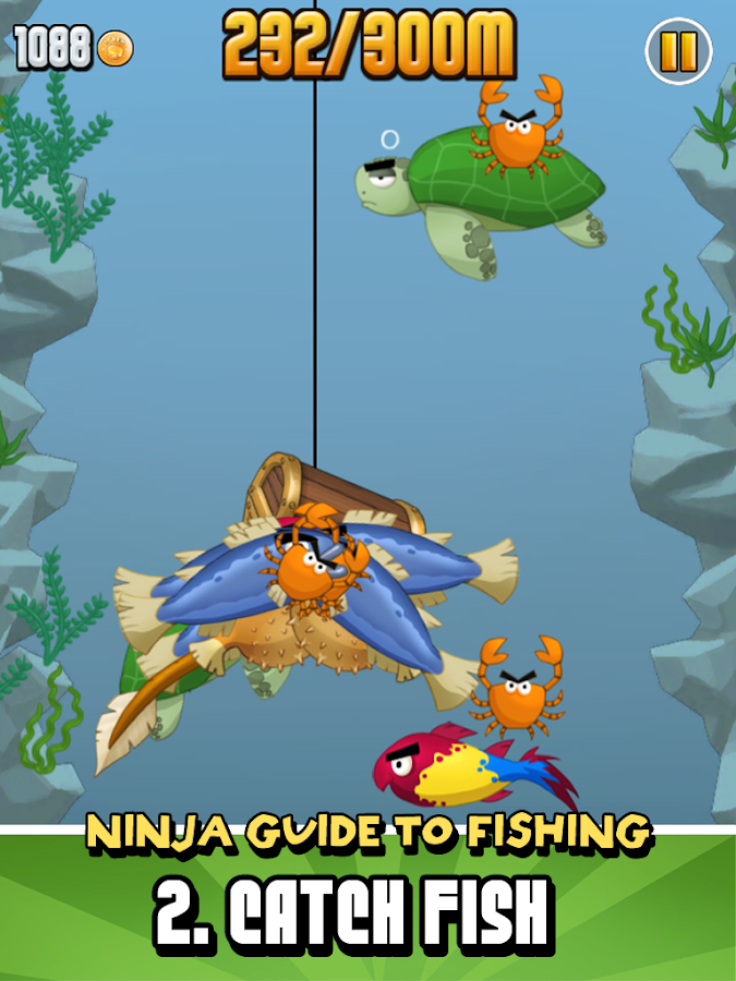 Ninja Fishing v1.7.1 APK Casual Games Free Download