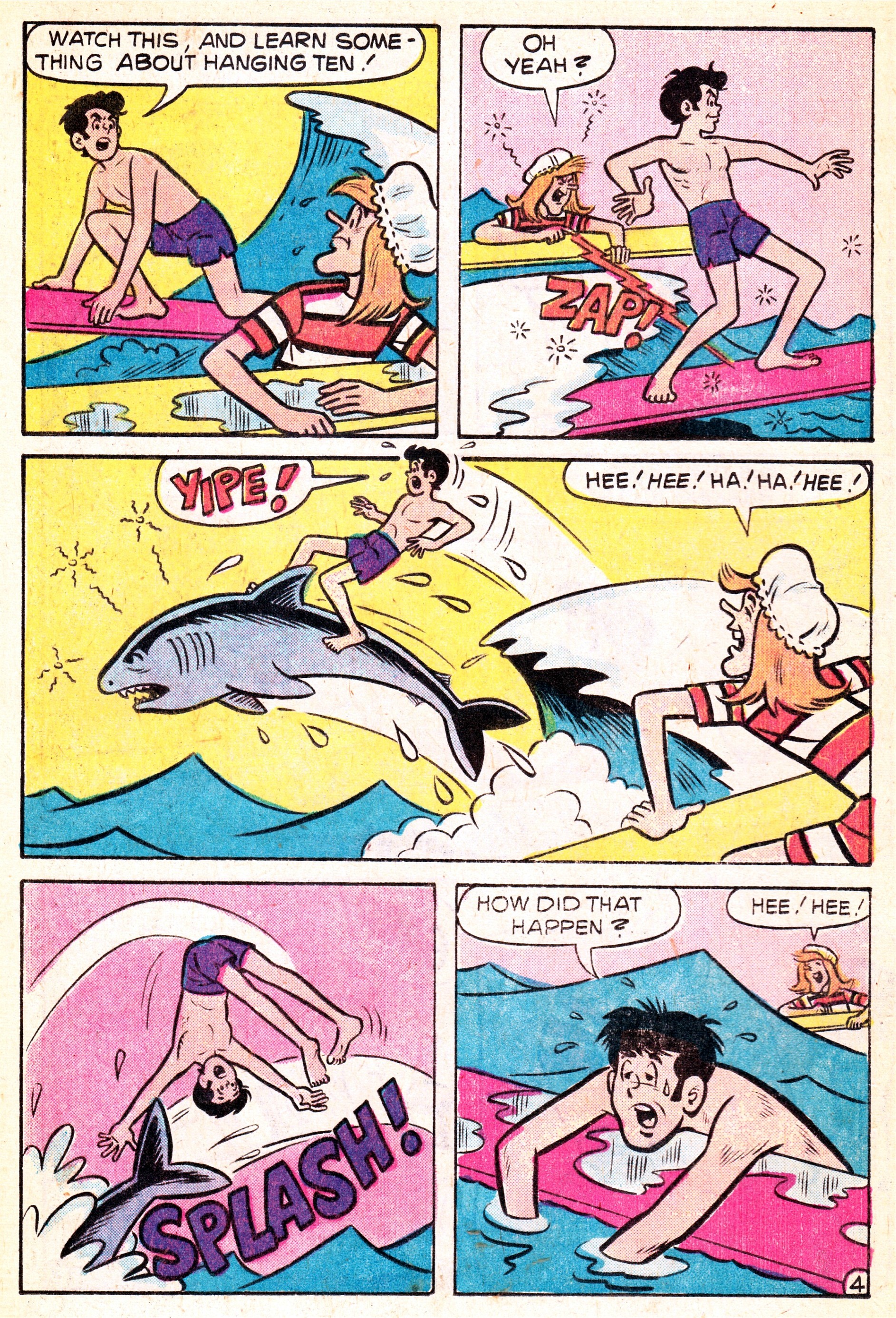 Read online Archie's TV Laugh-Out comic -  Issue #52 - 16