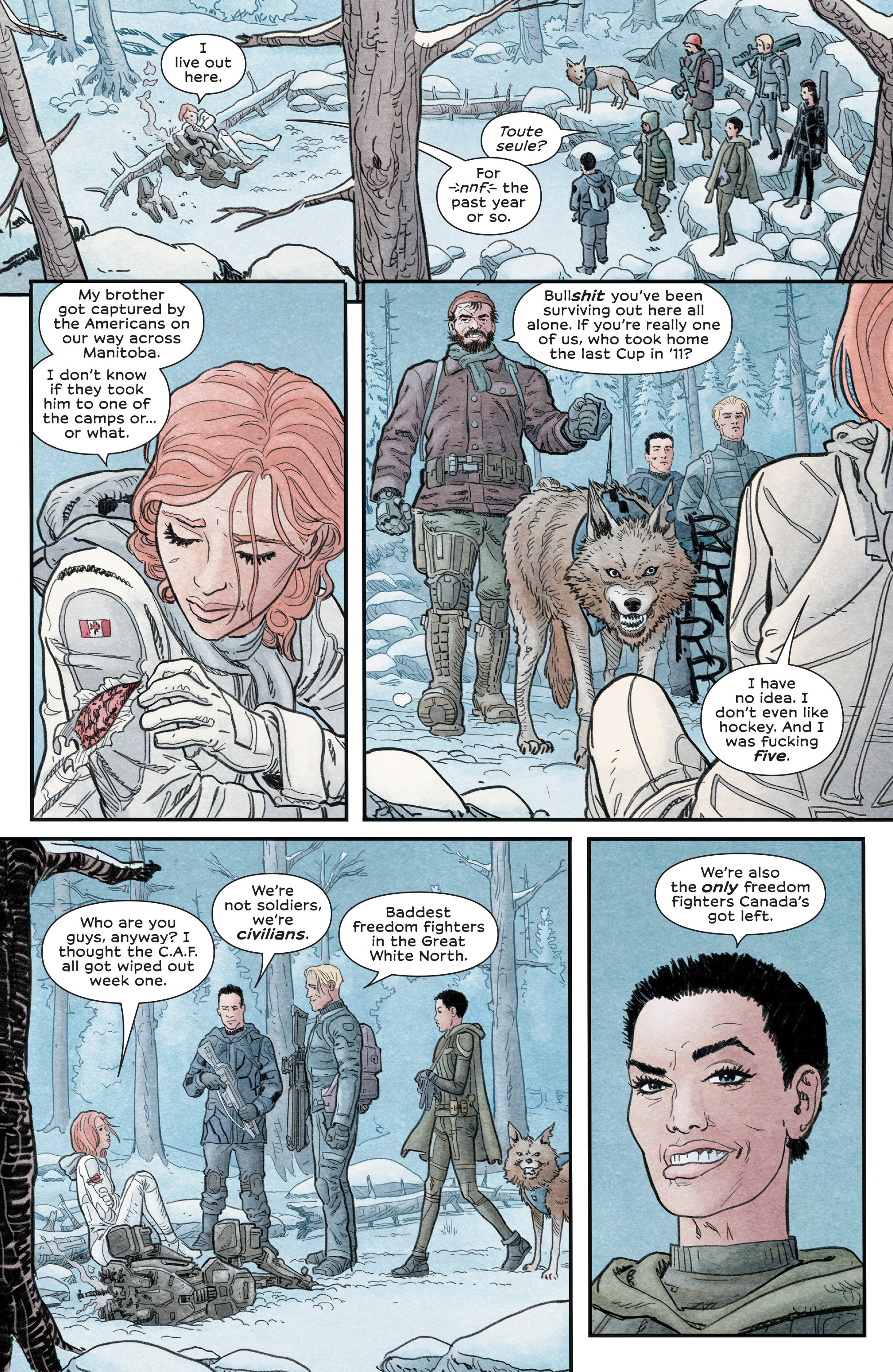 Read online We Stand On Guard (2015) comic -  Issue #1 - 14