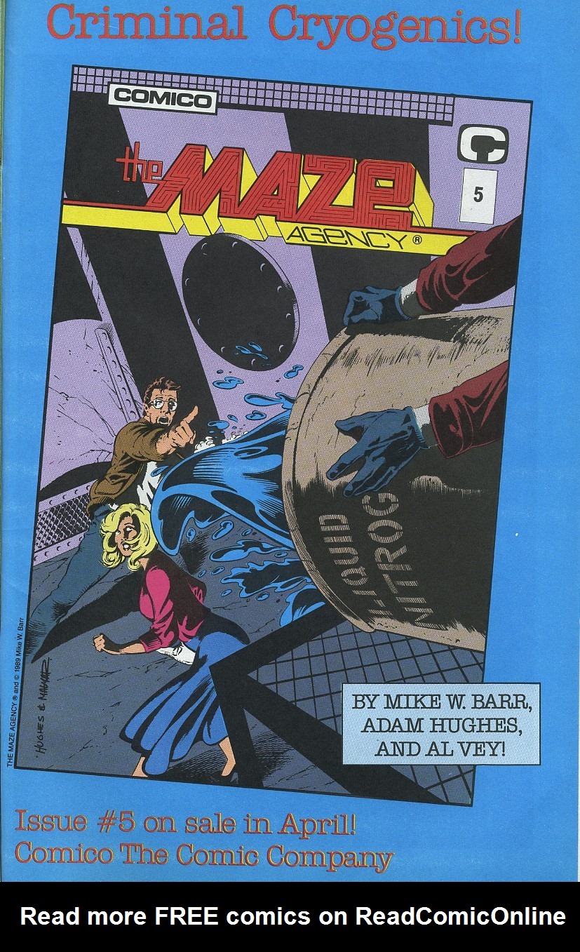 Read online Maze Agency (1988) comic -  Issue #4 - 33