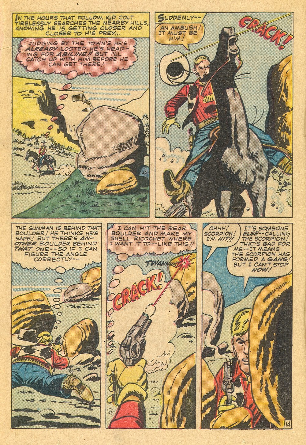 Read online Kid Colt Outlaw comic -  Issue #115 - 20