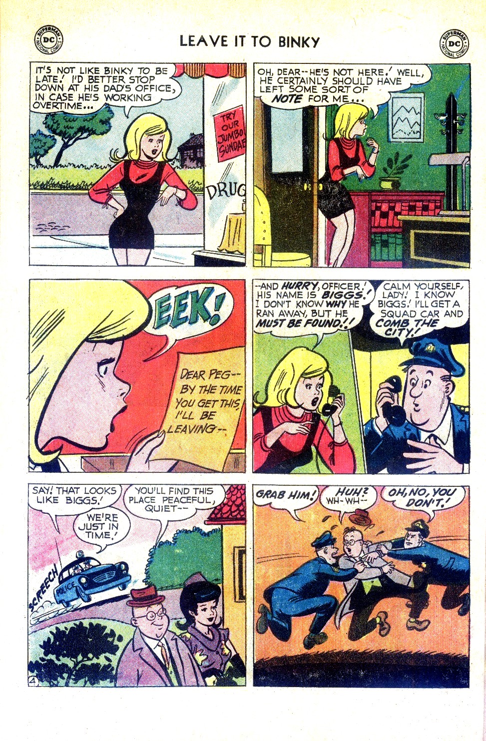 Read online Leave it to Binky comic -  Issue #64 - 6