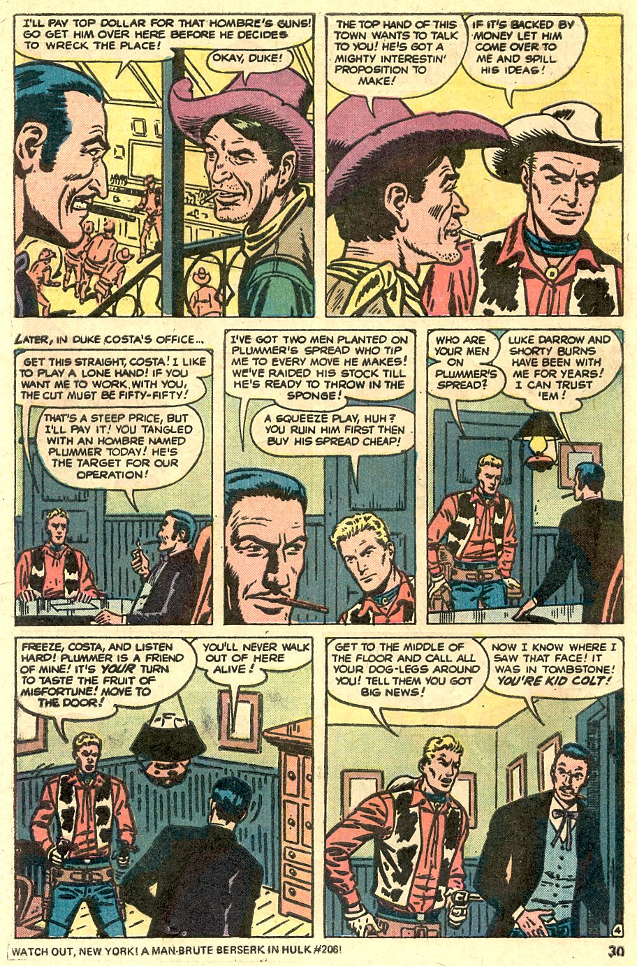 Read online Kid Colt Outlaw comic -  Issue #213 - 32