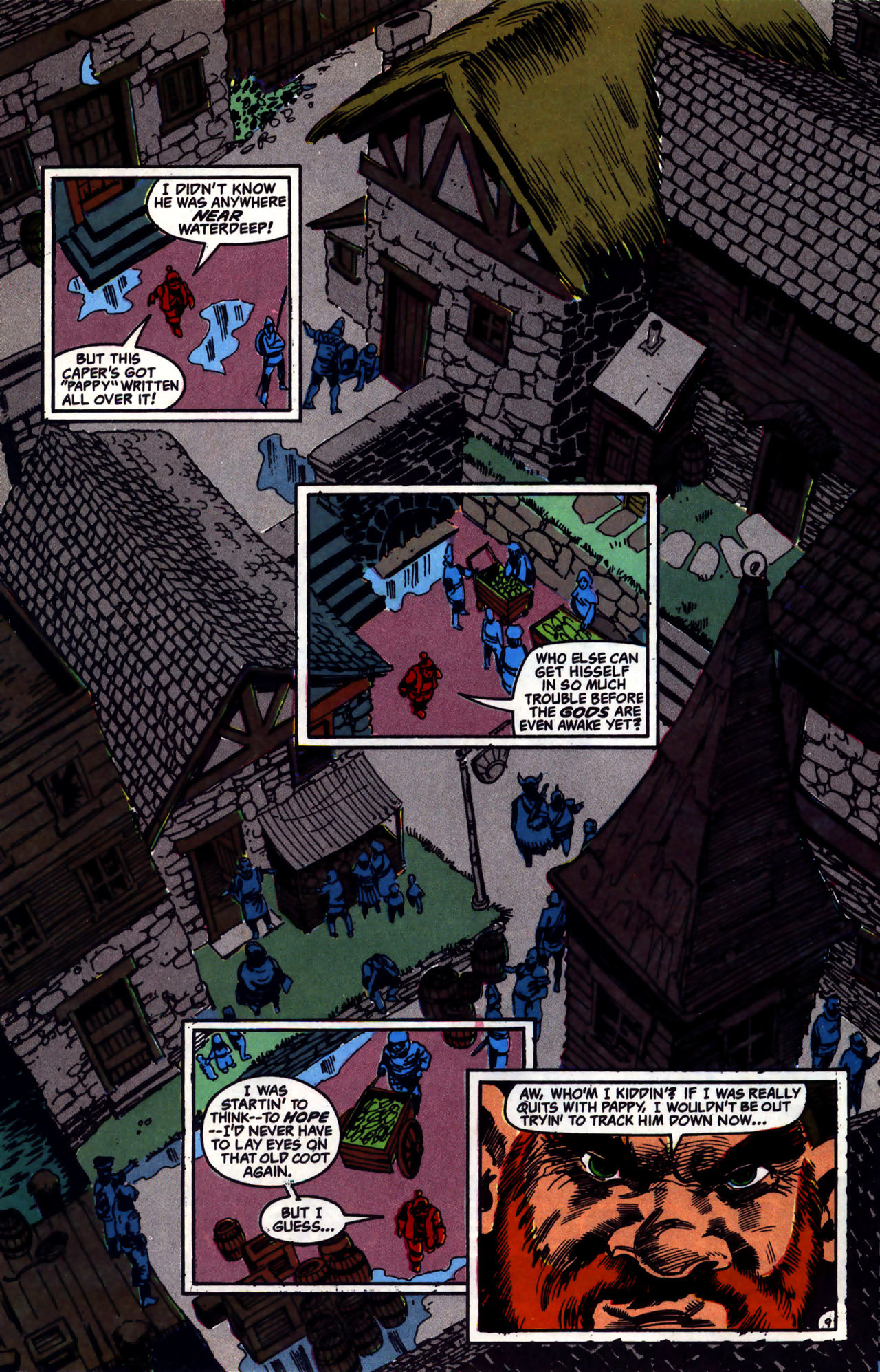 Read online Advanced Dungeons & Dragons comic -  Issue #31 - 9