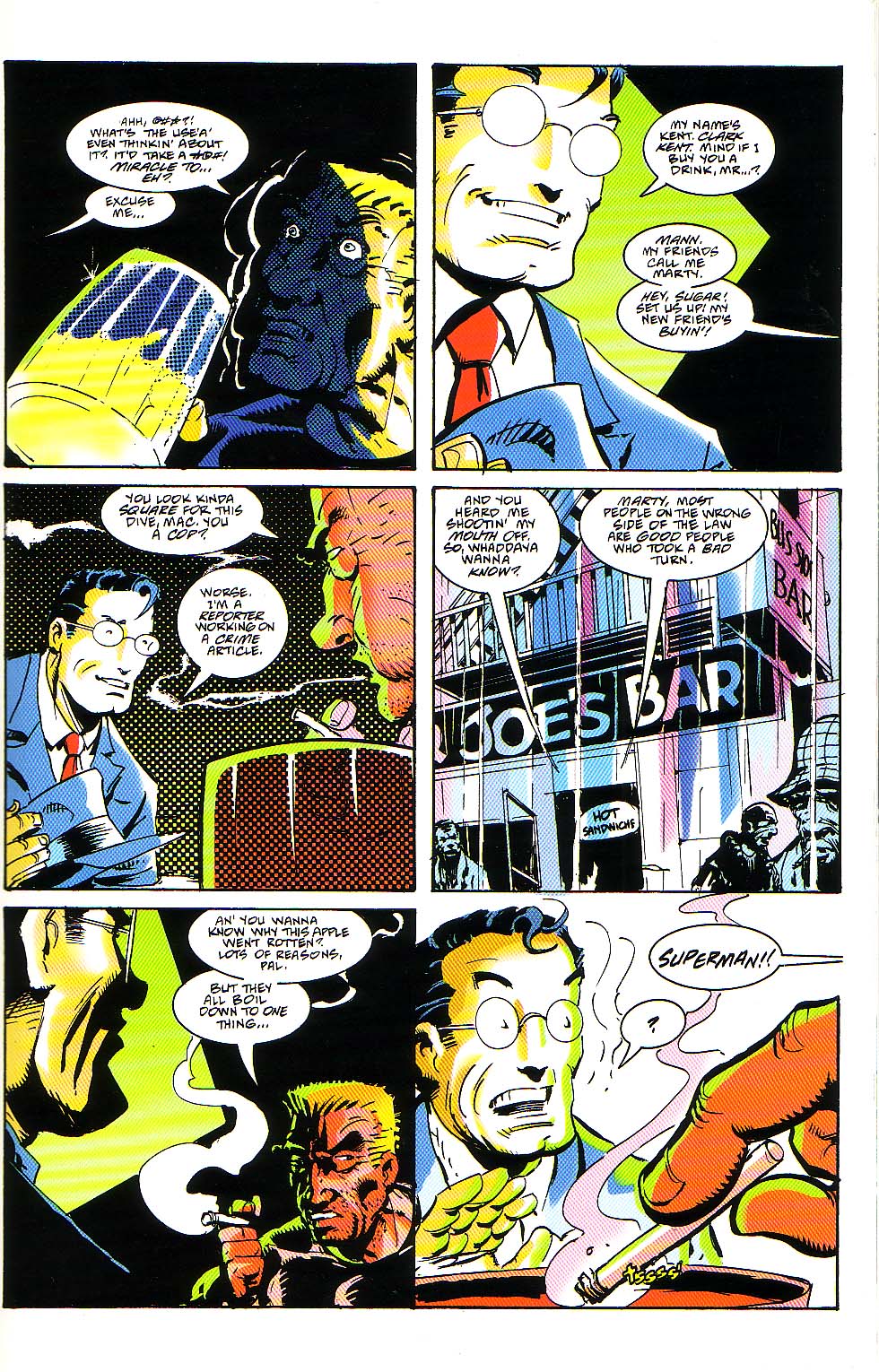 Read online Mann and Superman comic -  Issue # Full - 7