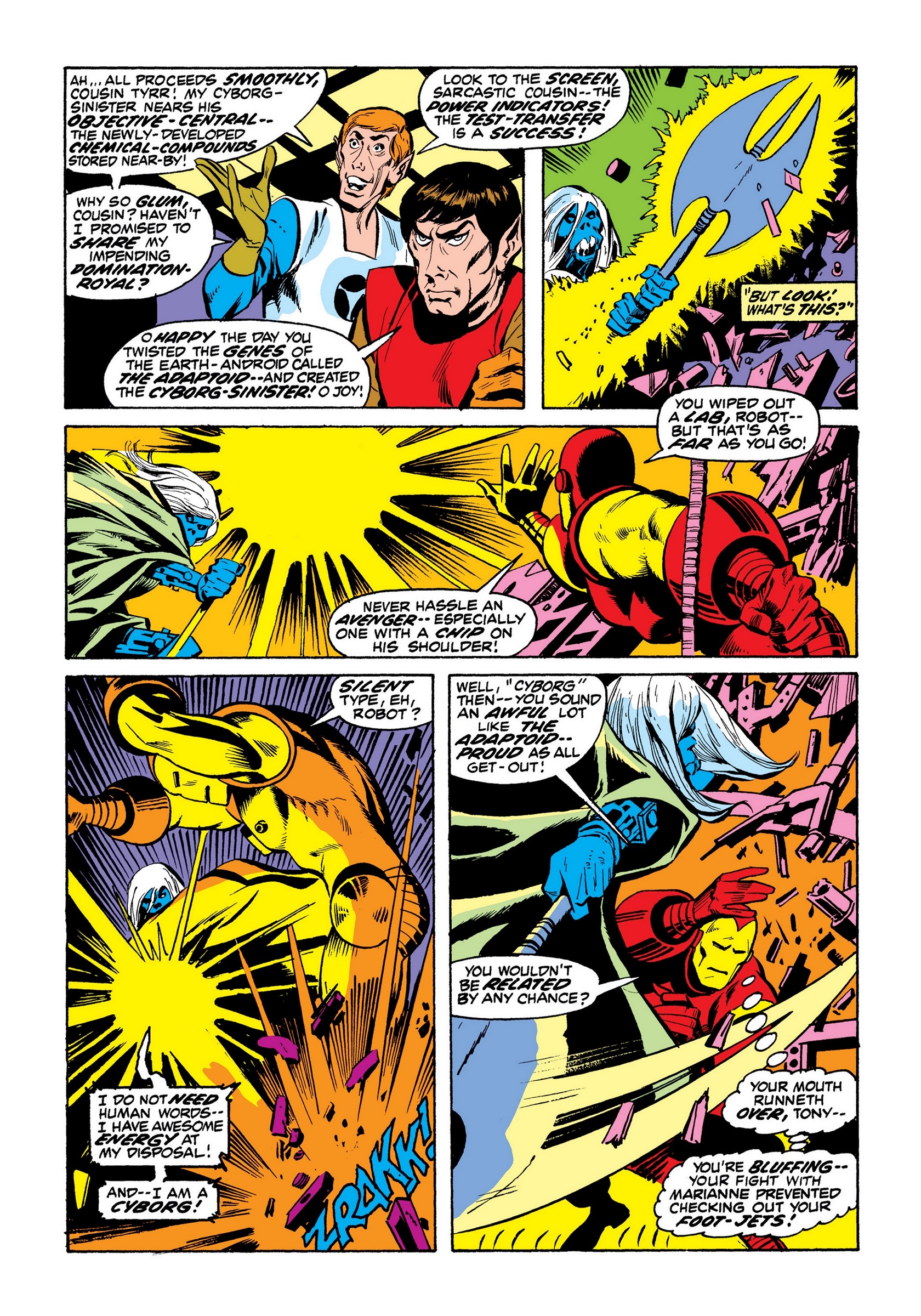 Read online Marvel Masterworks: The Invincible Iron Man comic -  Issue # TPB 8 (Part 3) - 64