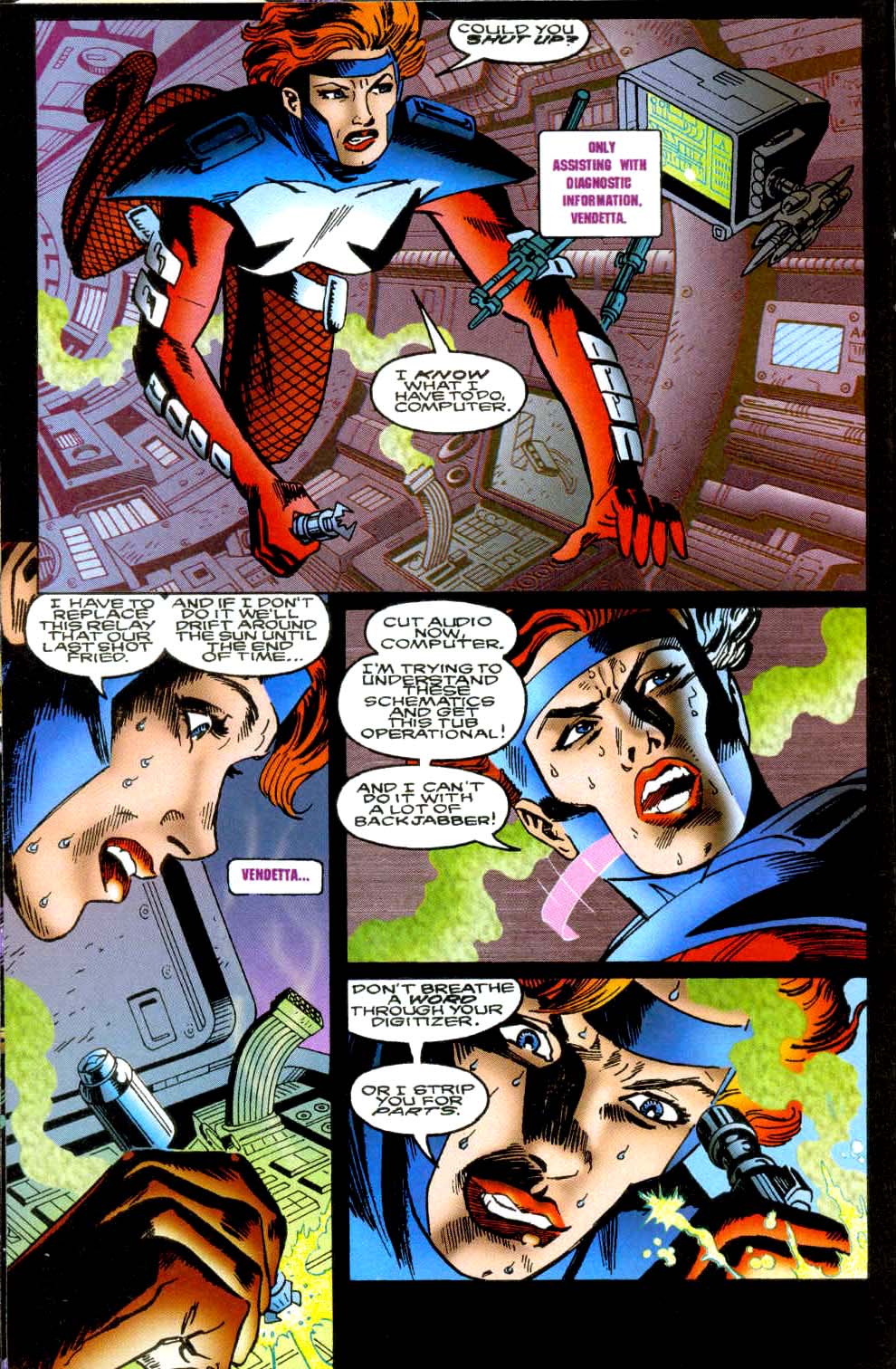 Read online Punisher 2099 comic -  Issue #34 - 5