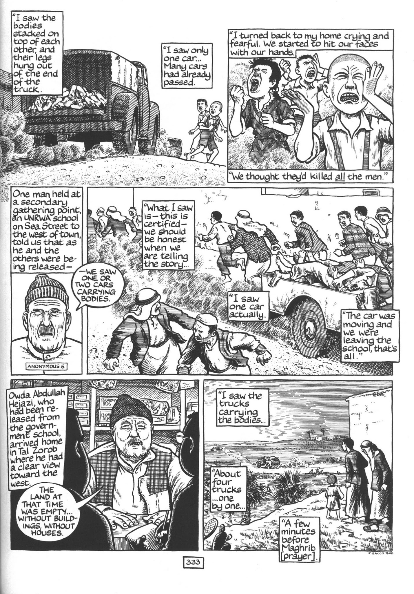 Read online Footnotes in Gaza comic -  Issue # TPB - 350
