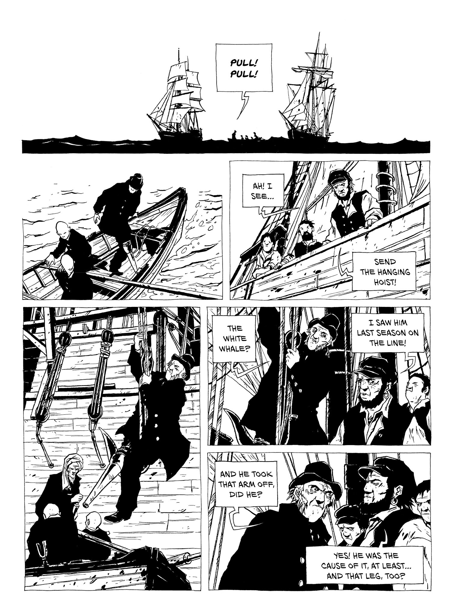 Read online Moby Dick comic -  Issue # TPB (Part 2) - 9