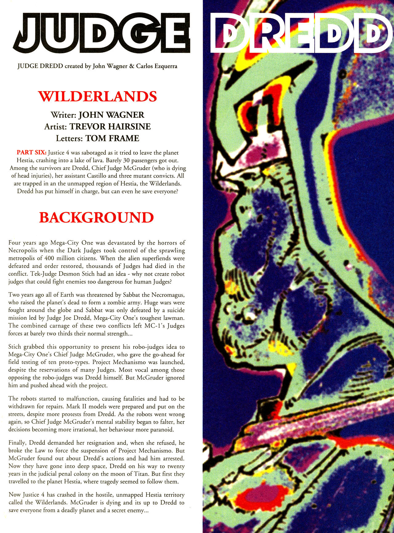 Read online Judge Dredd: The Megazine (vol. 2) comic -  Issue #64 - 3