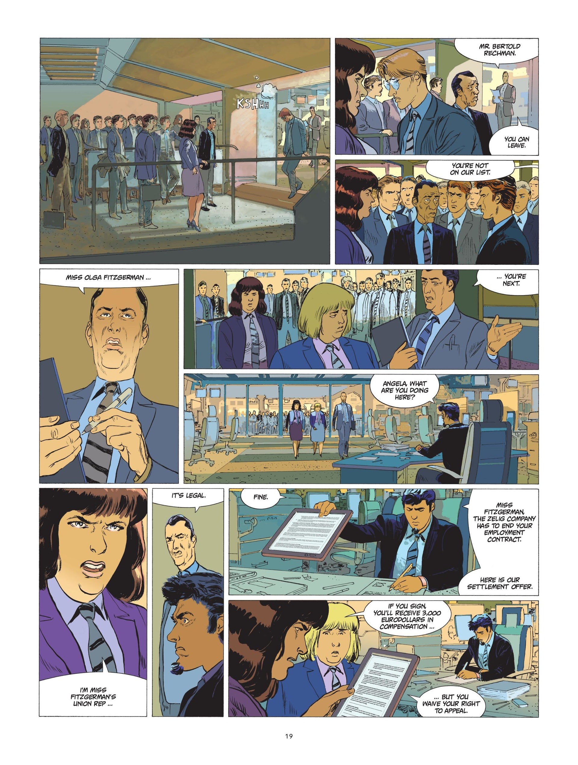 Read online HSE - Human Stock Exchange comic -  Issue #2 - 21