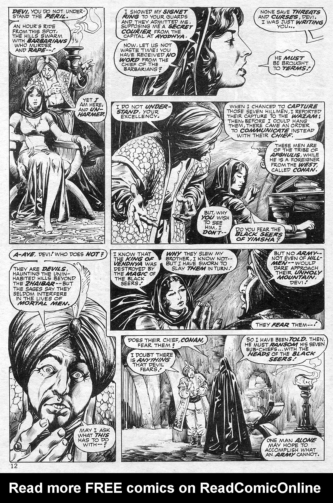 The Savage Sword Of Conan Issue #16 #17 - English 12