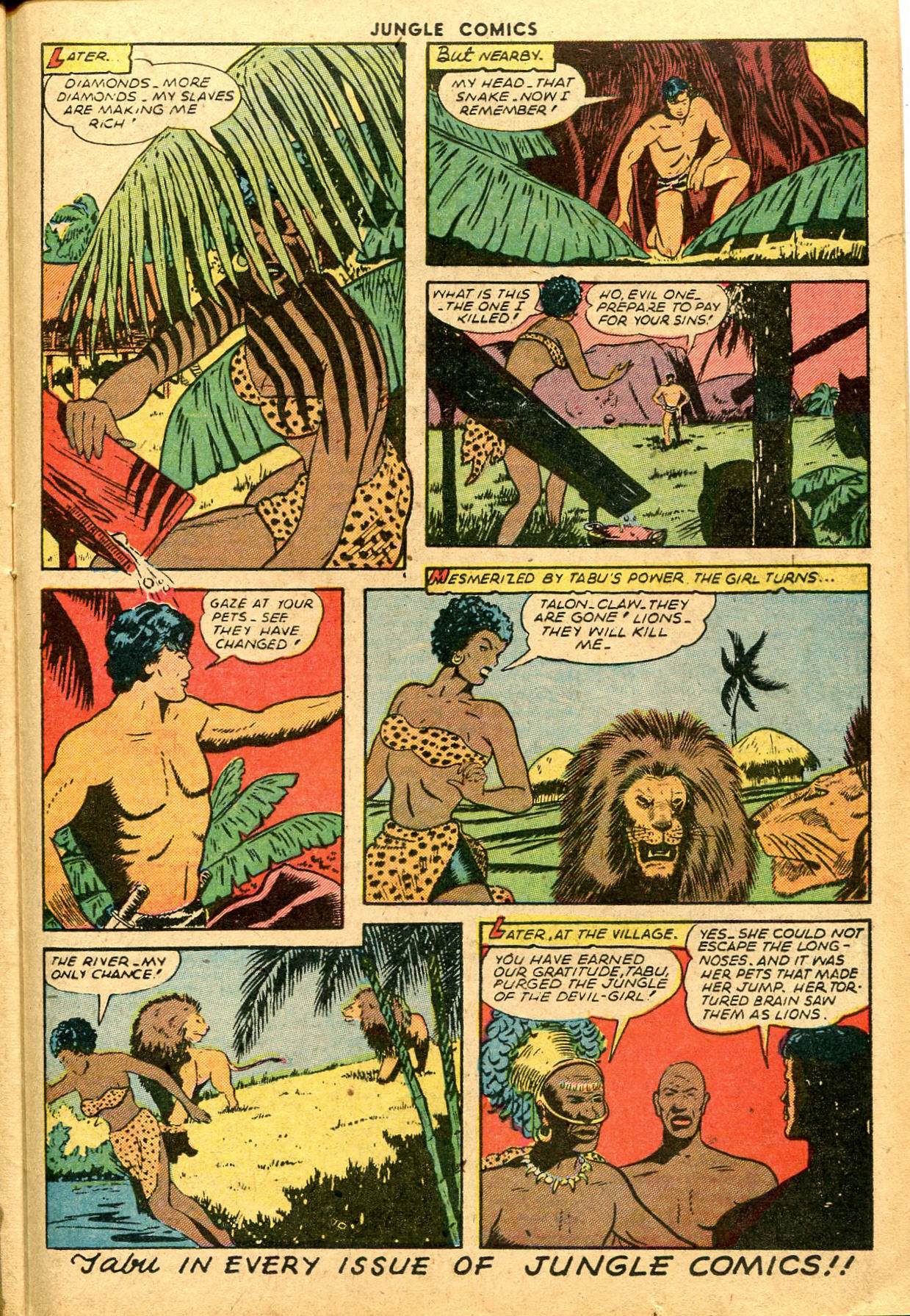 Read online Jungle Comics comic -  Issue #67 - 35