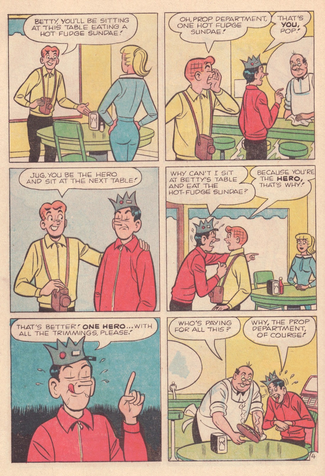 Read online Pep Comics comic -  Issue #183 - 16