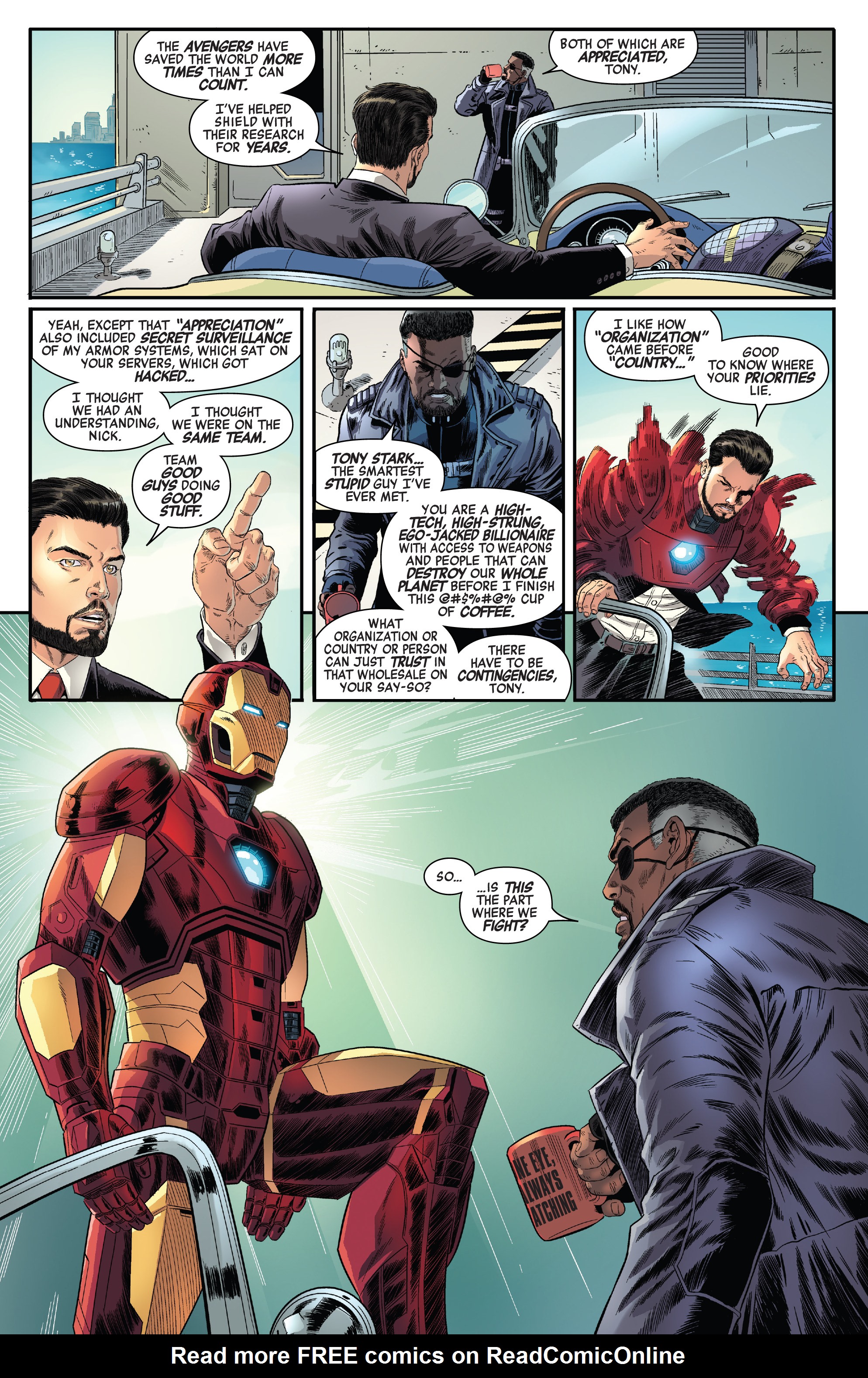 Read online Marvel's Avengers comic -  Issue # Iron Man - 21