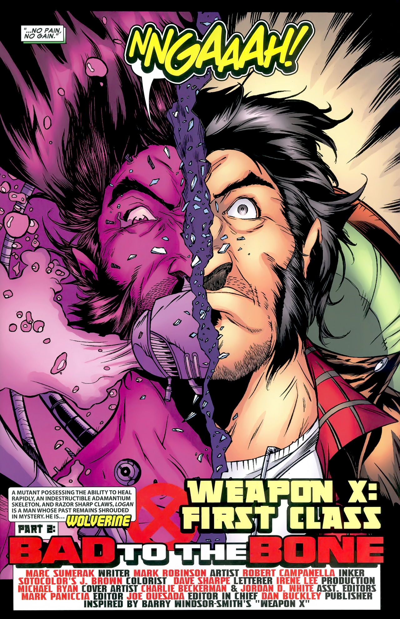 Read online Weapon X: First Class comic -  Issue #2 - 4