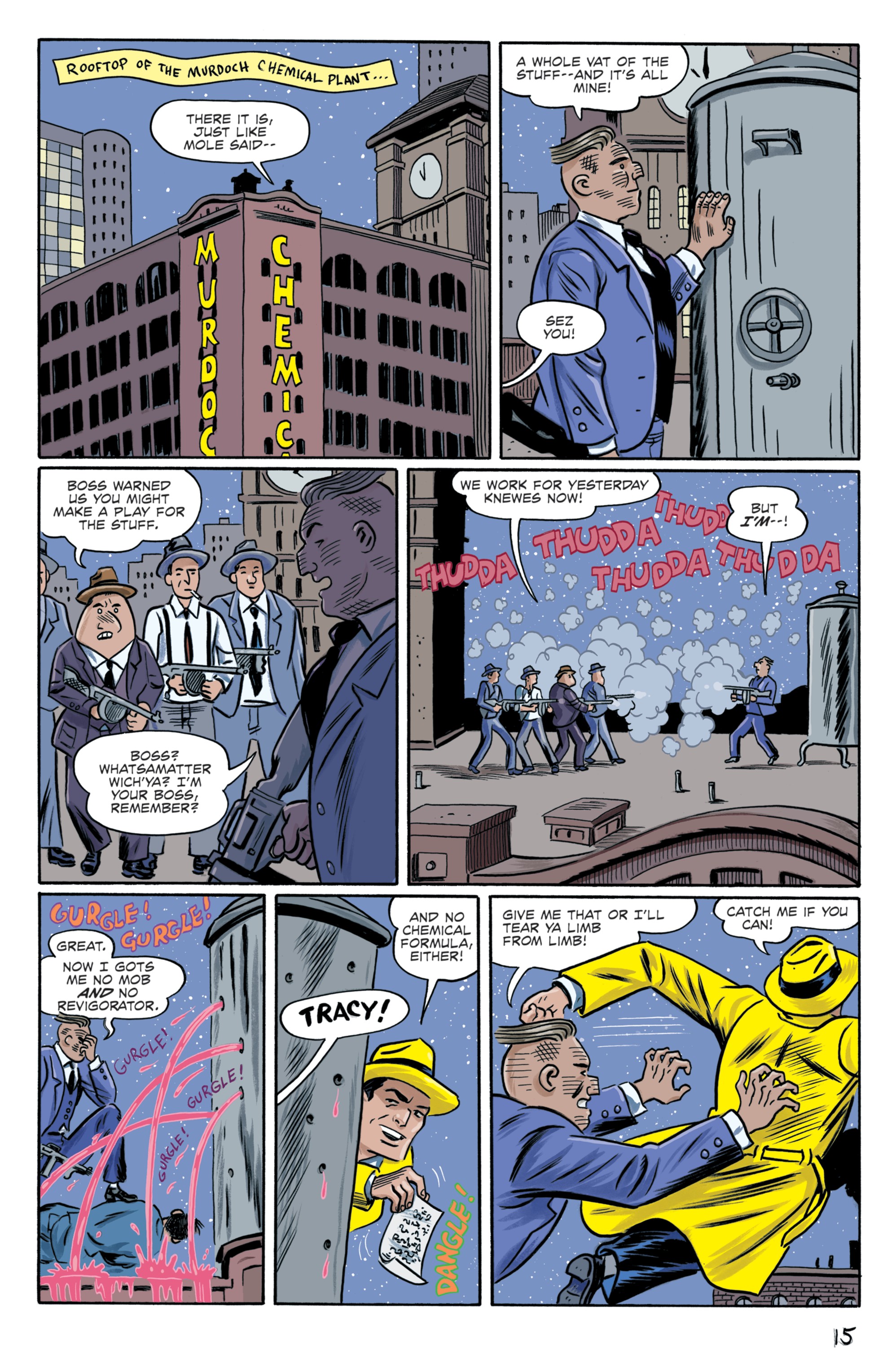 Read online Dick Tracy: Dead Or Alive comic -  Issue #4 - 17