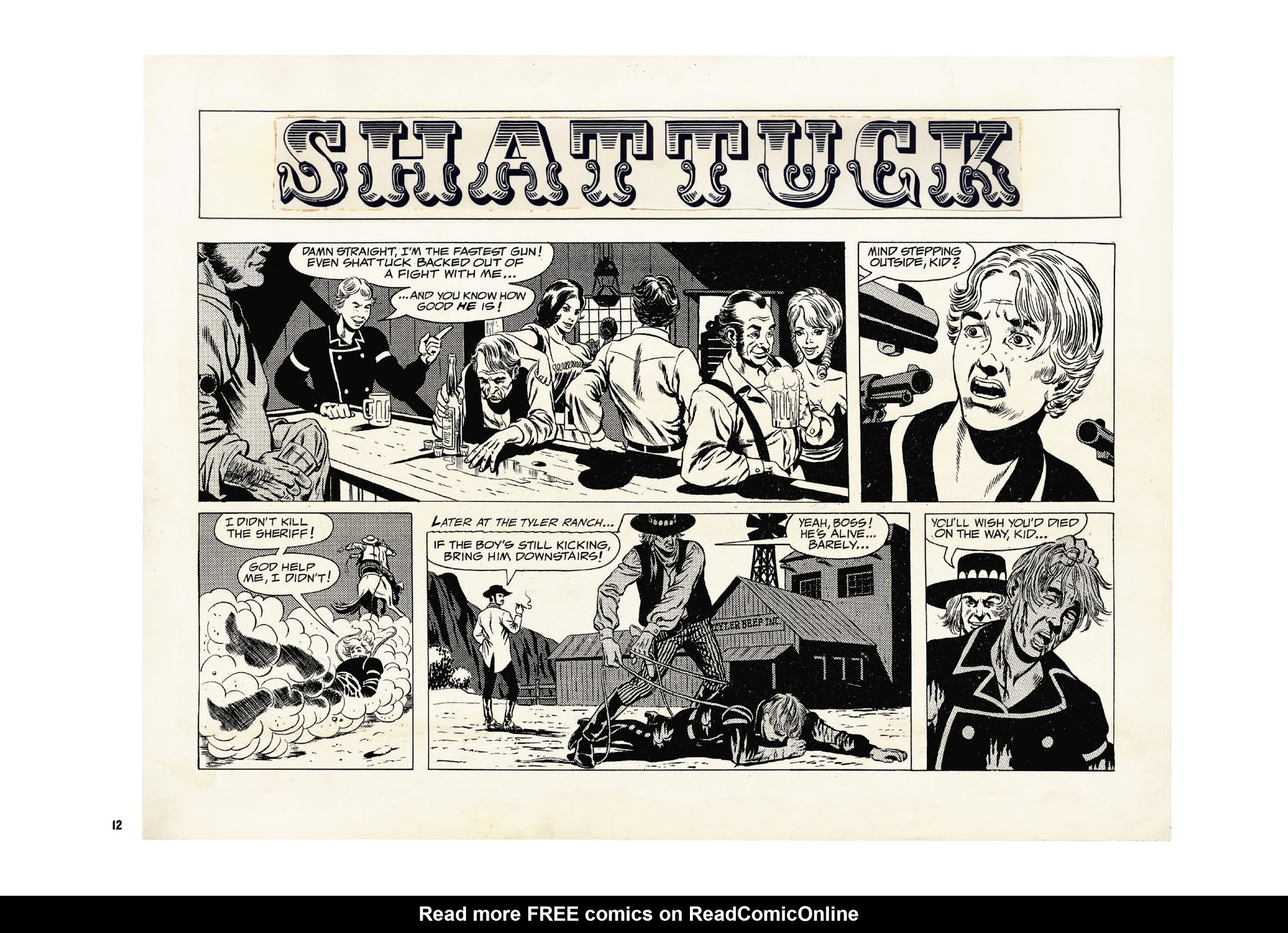 Read online Wallace Wood Presents Shattuck comic -  Issue # TPB - 12