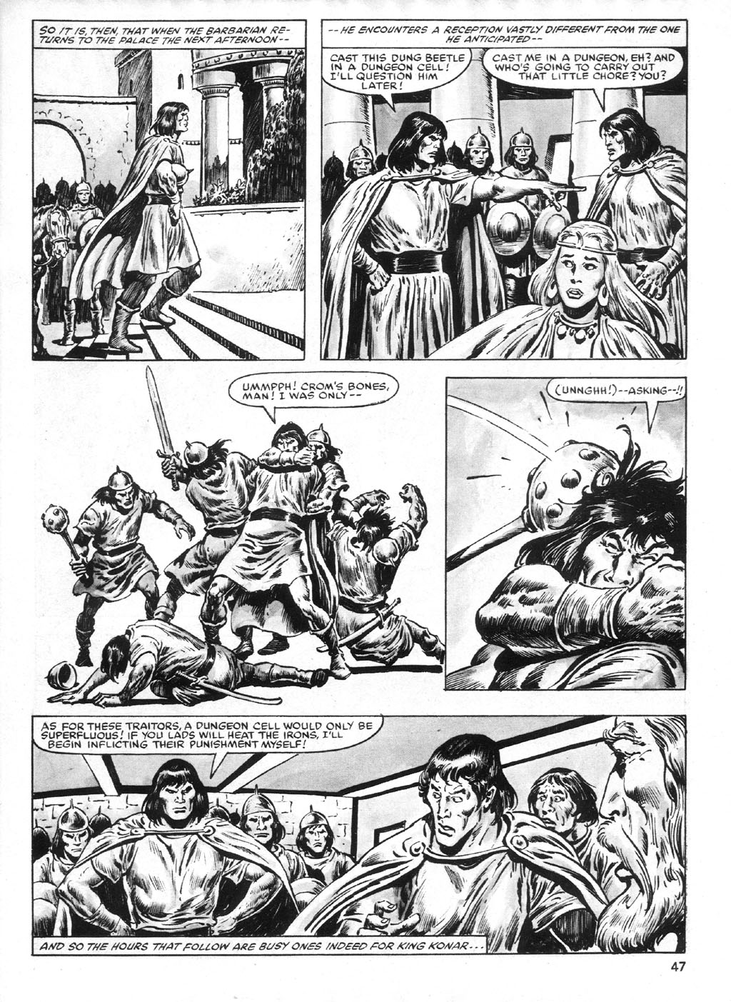 Read online The Savage Sword Of Conan comic -  Issue #93 - 47