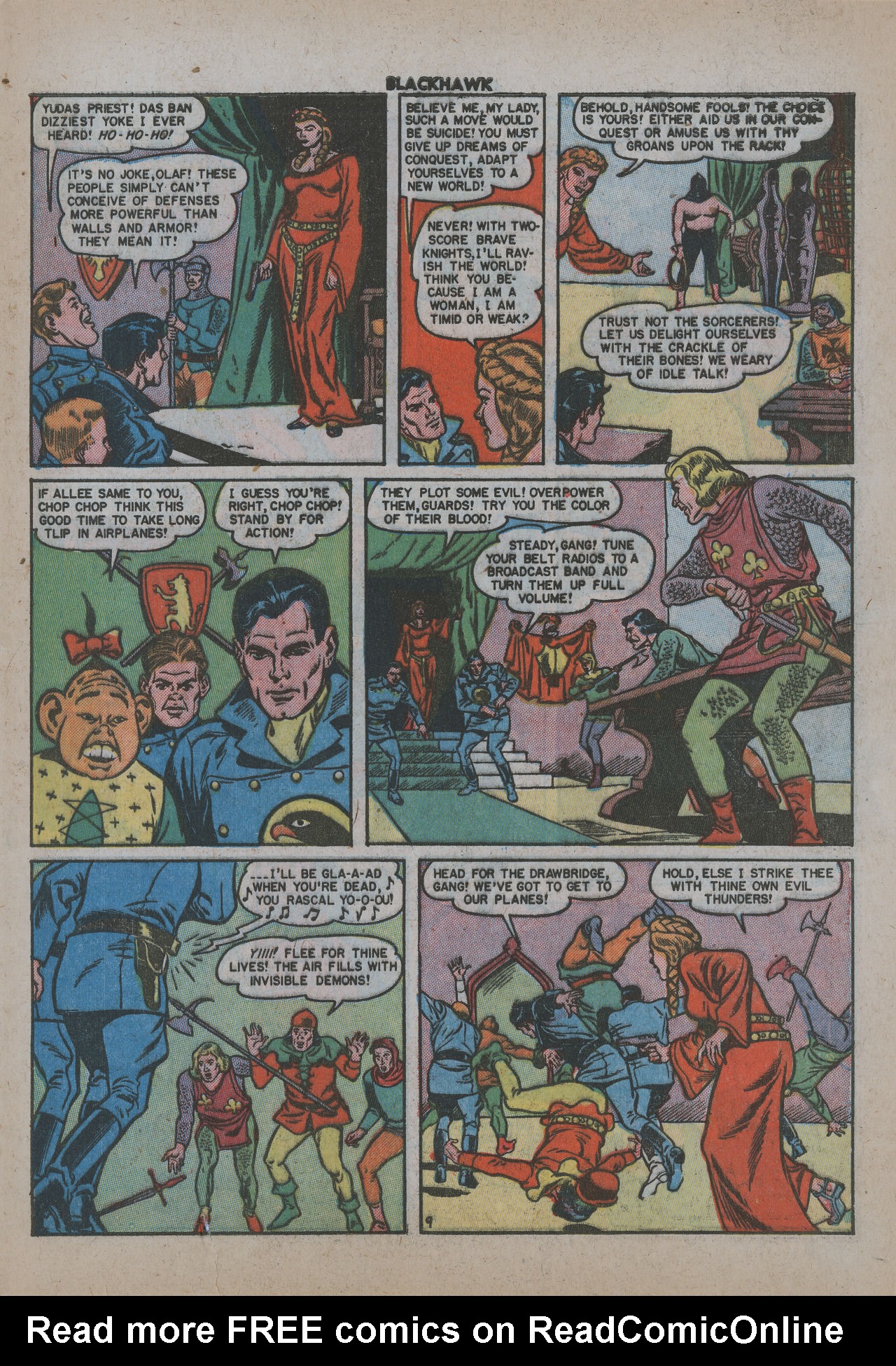 Read online Blackhawk (1957) comic -  Issue #40 - 12