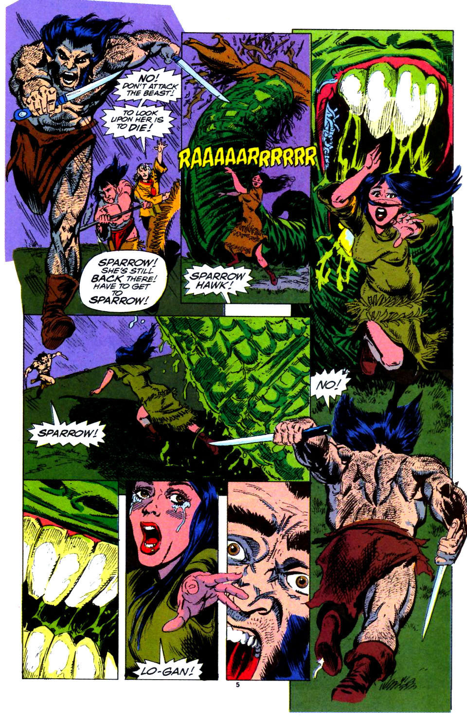 Read online Marvel Comics Presents (1988) comic -  Issue #96 - 7
