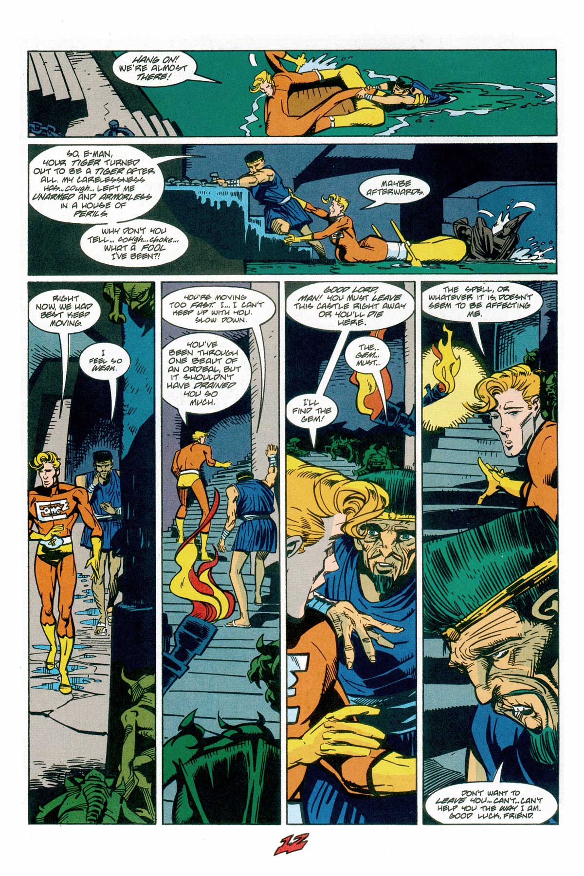 Read online E-Man (1989) comic -  Issue #2 - 15