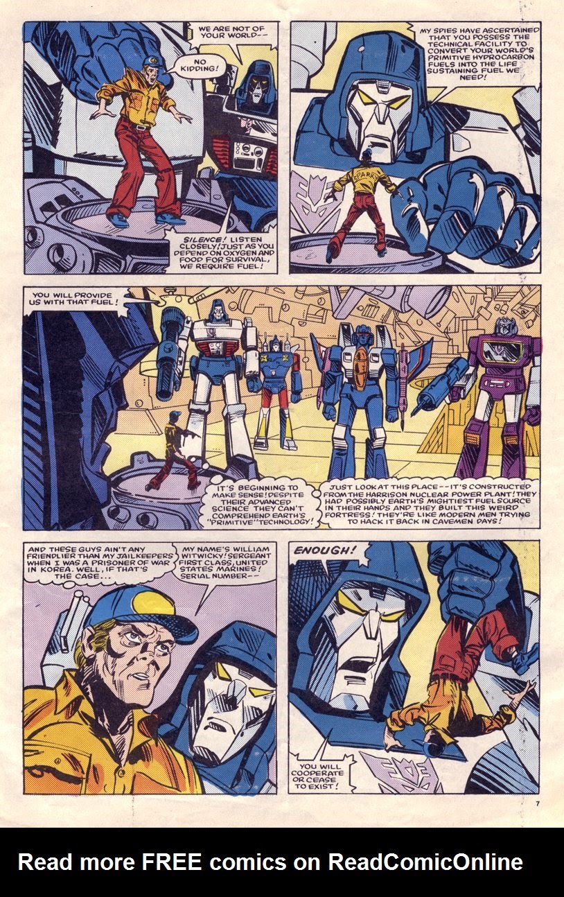 Read online The Transformers (UK) comic -  Issue #5 - 5