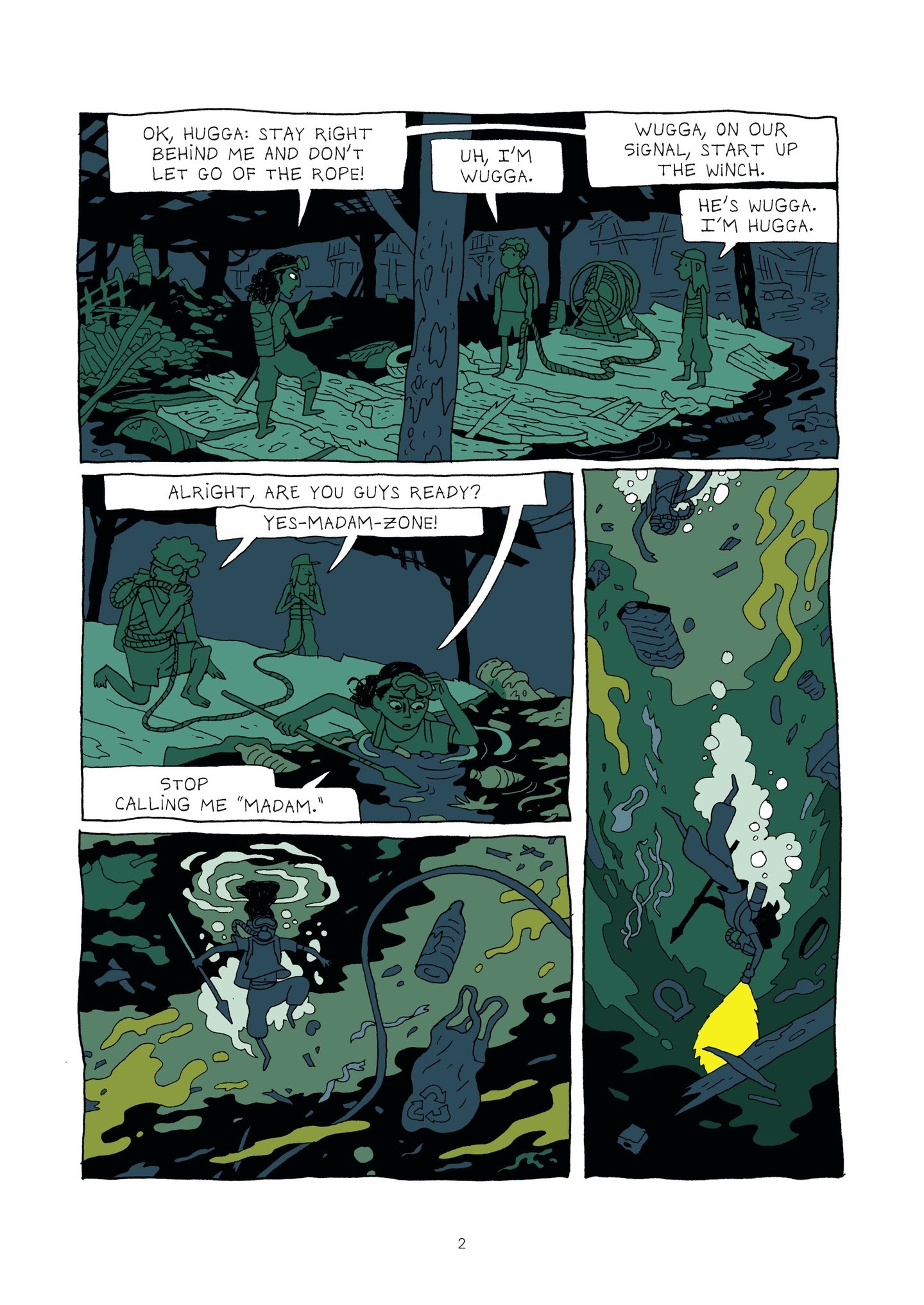 Read online The Sauroktones comic -  Issue #6 - 4