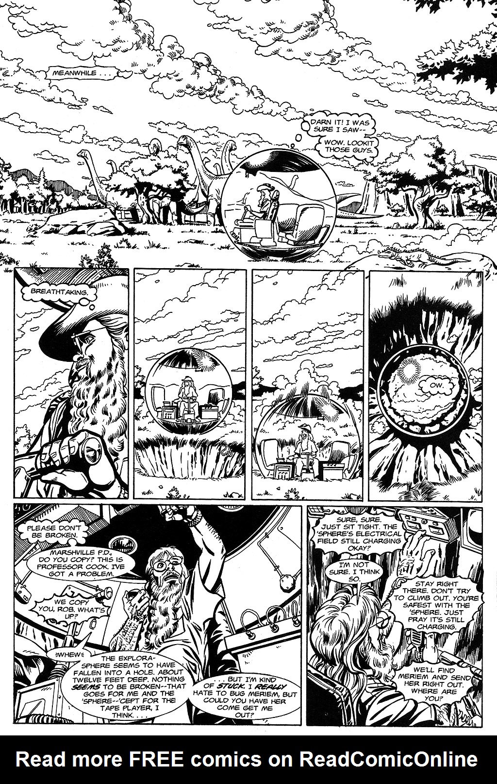 Read online Cavewoman: Missing Link comic -  Issue #4 - 7