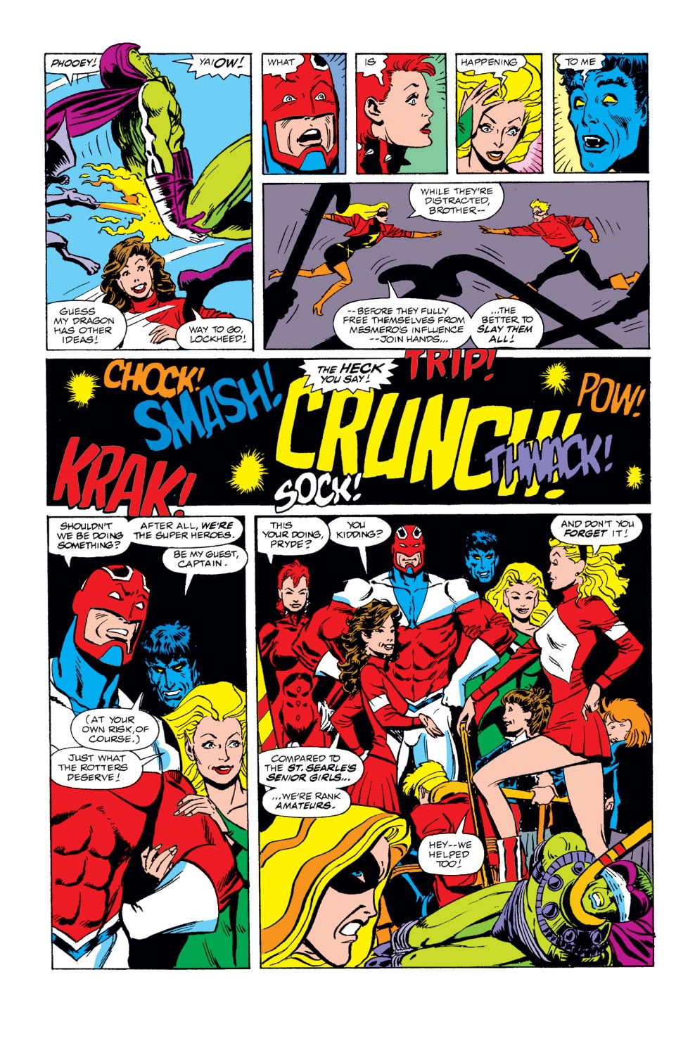 Read online Excalibur (1988) comic -  Issue #34 - 21