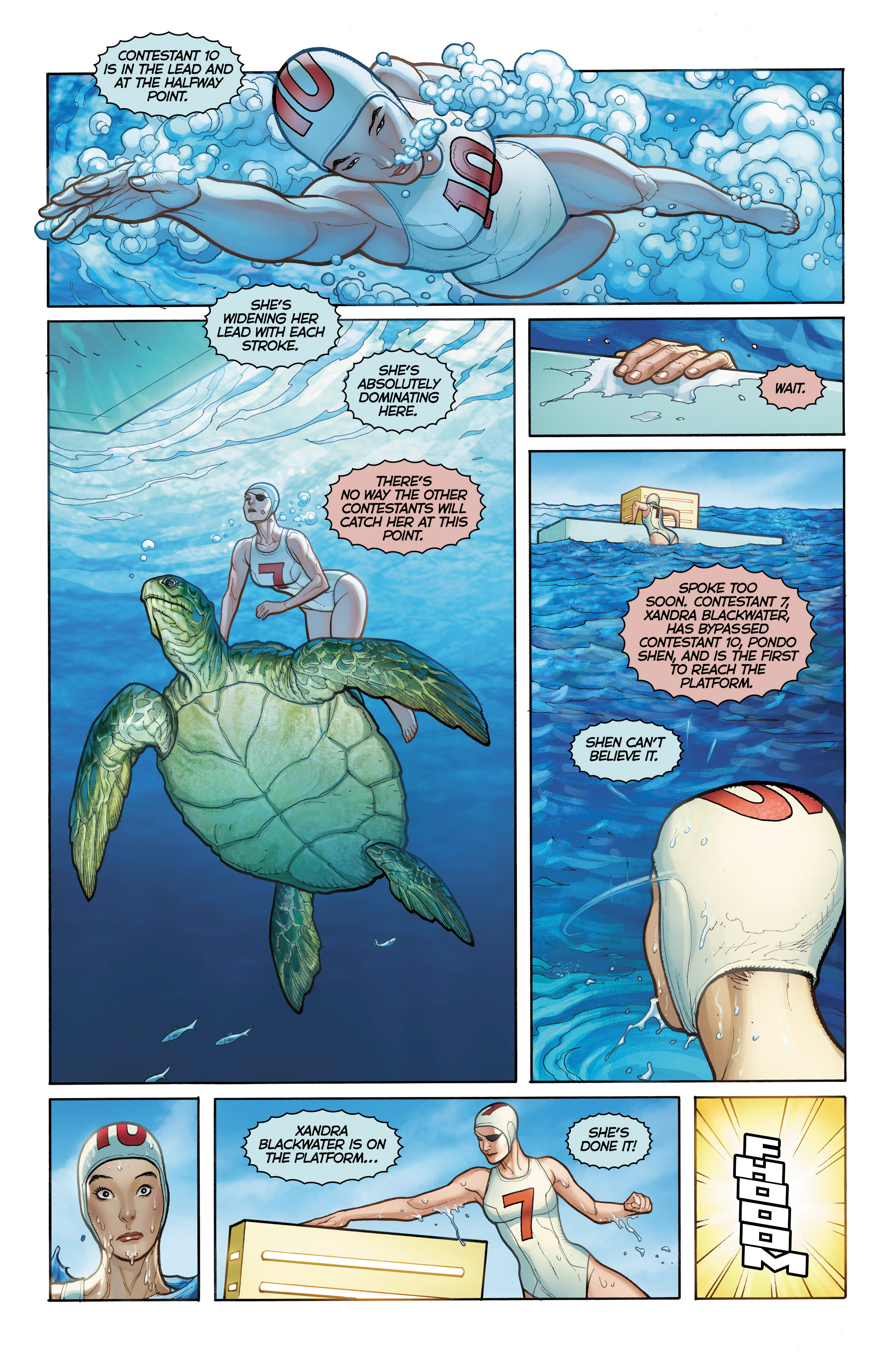 Read online Fight Girls comic -  Issue #3 - 9