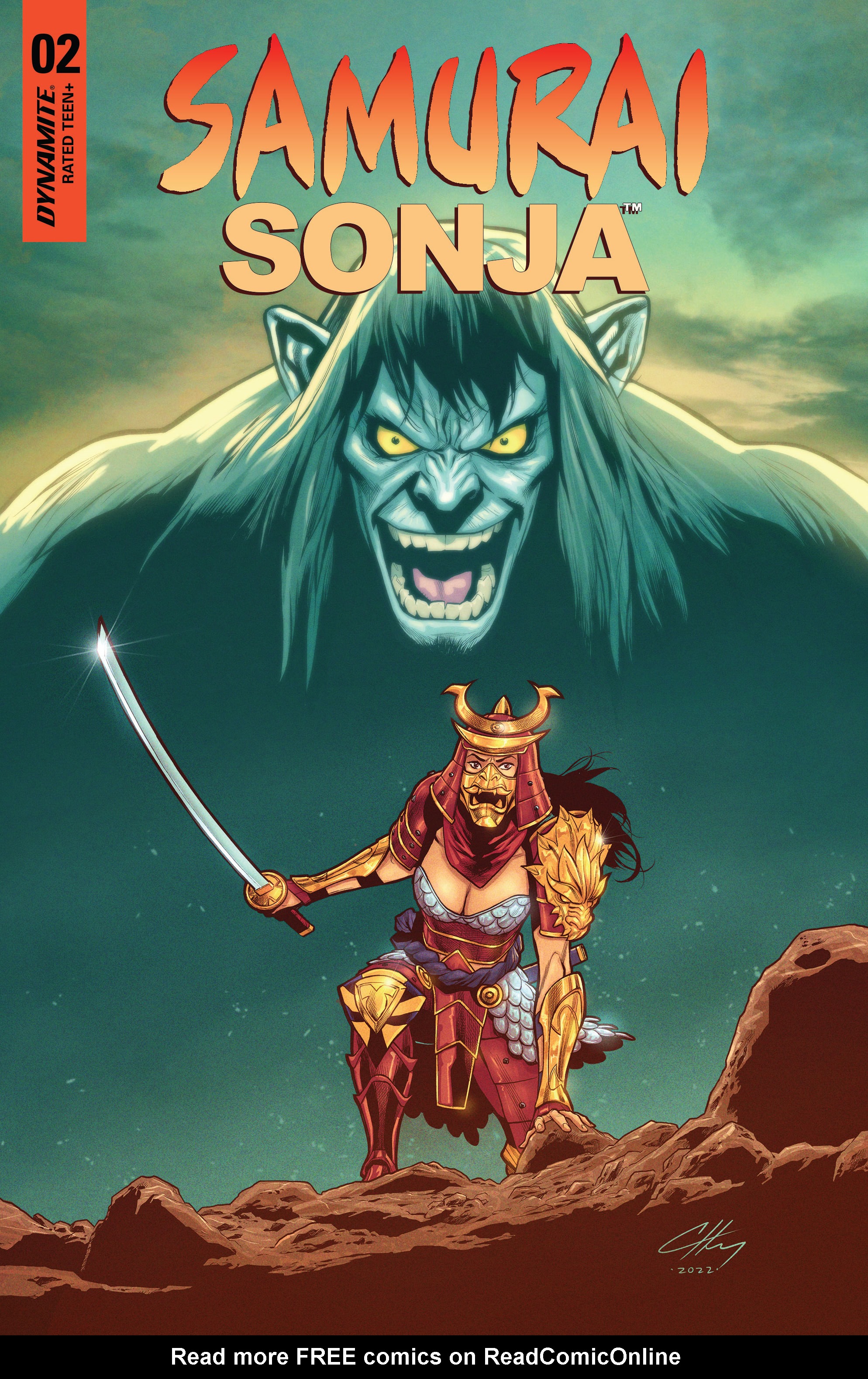 Read online Samurai Sonja comic -  Issue #2 - 1