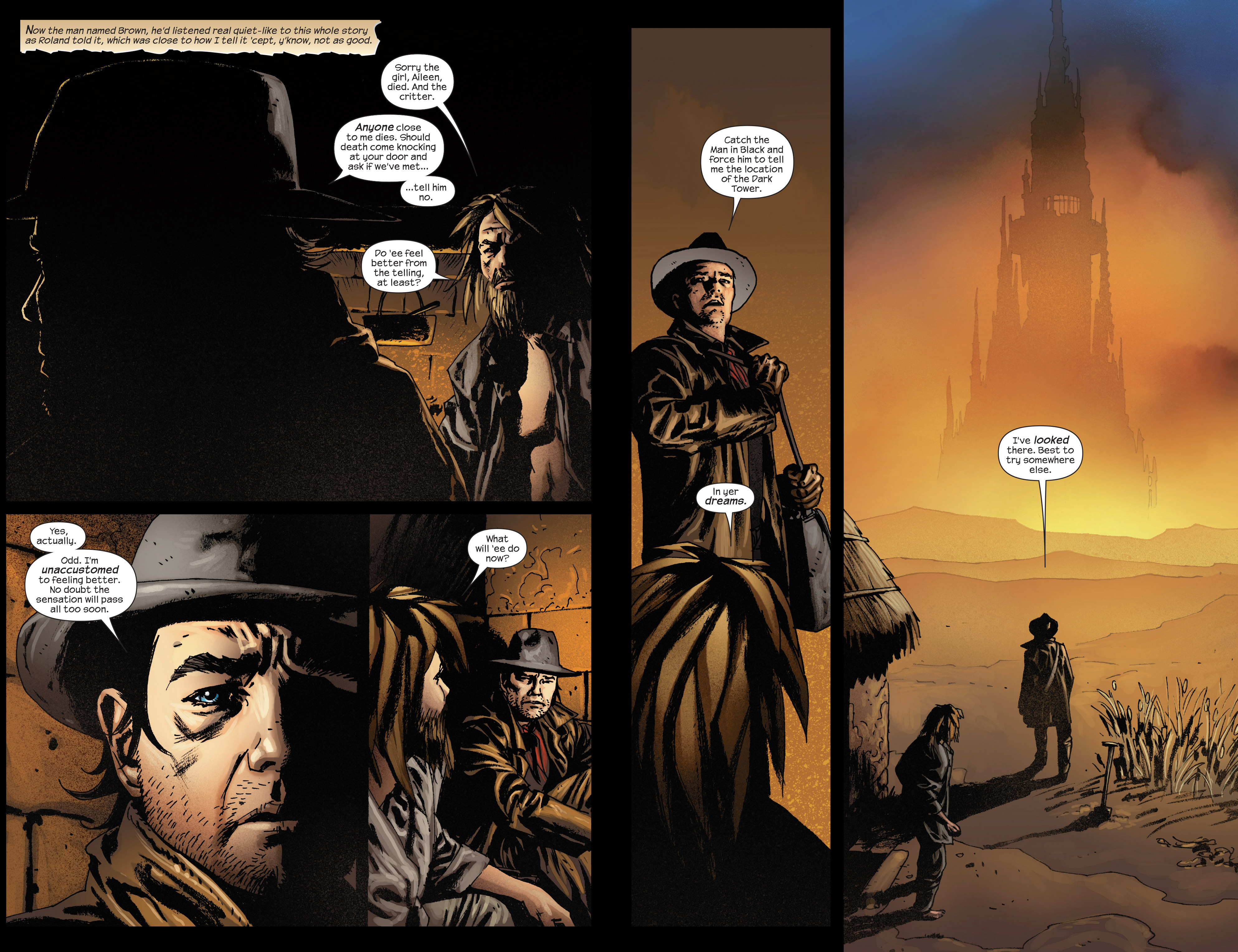 Read online Dark Tower: The Gunslinger - The Journey Begins comic -  Issue # TPB - 99