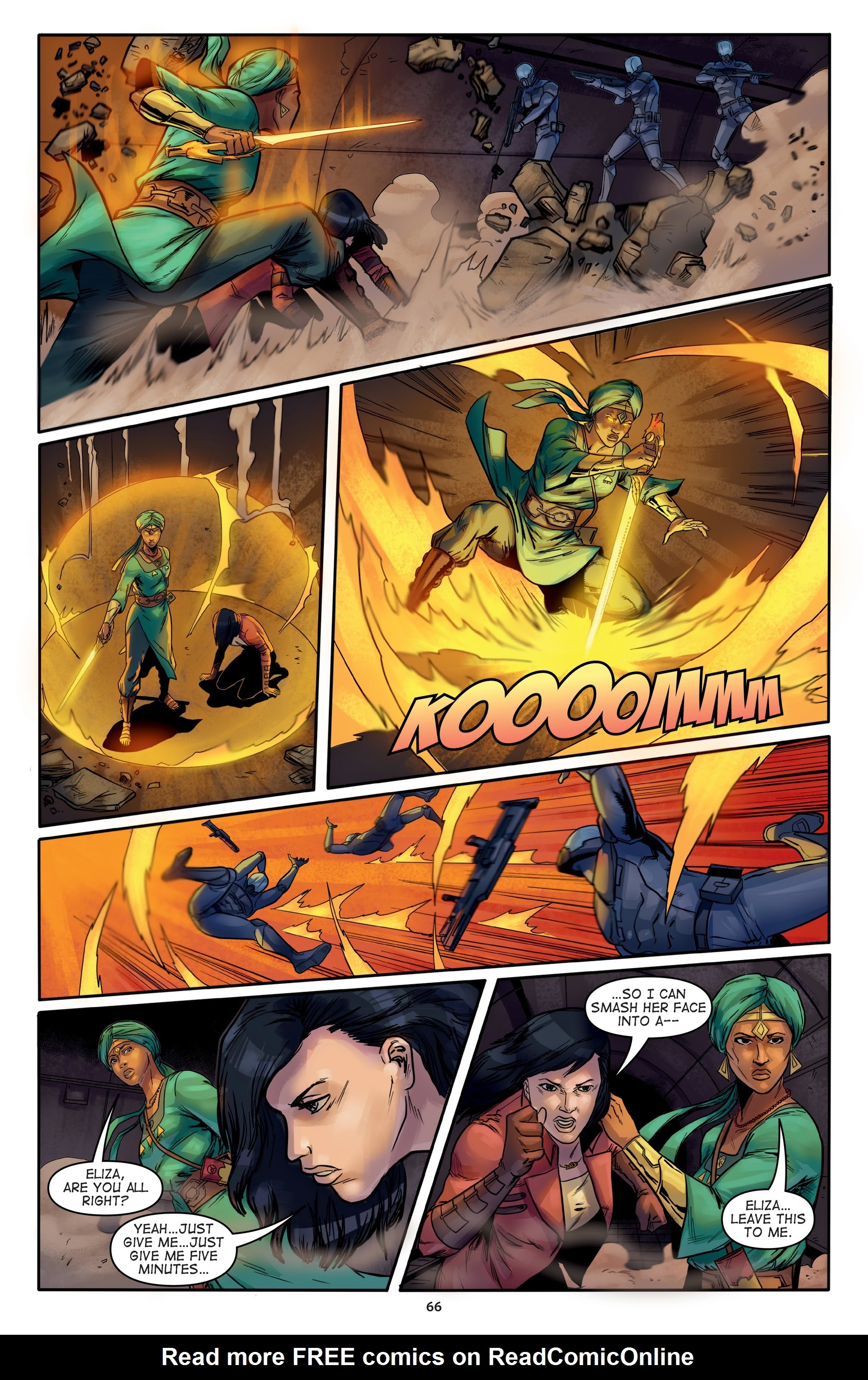 Read online Malika: Warrior Queen comic -  Issue # TPB 2 (Part 1) - 68