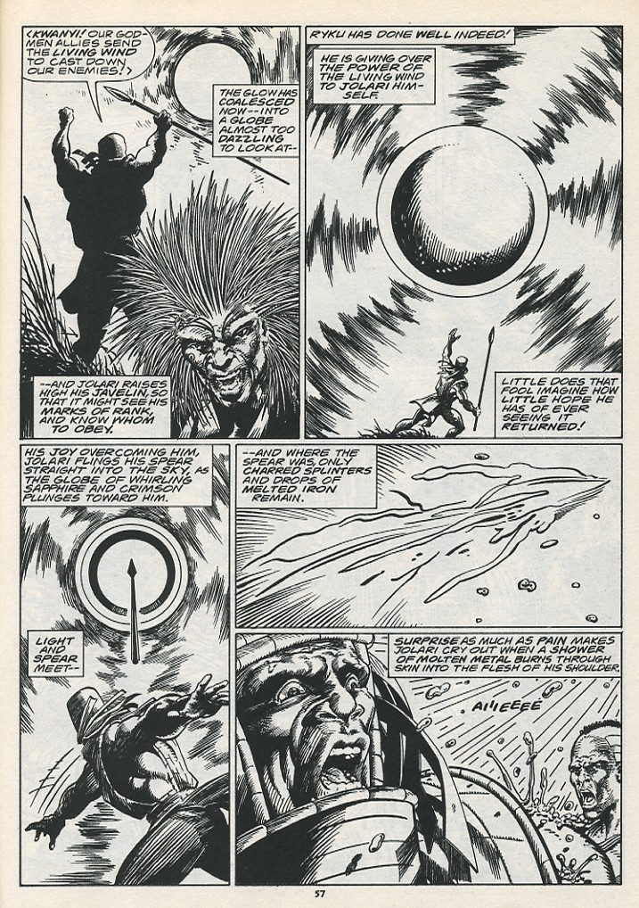 The Savage Sword Of Conan issue 217 - Page 59