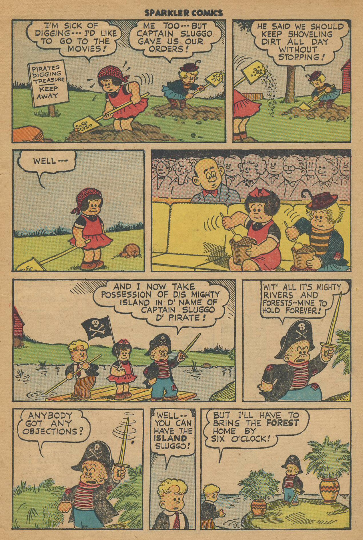 Read online Sparkler Comics comic -  Issue #46 - 7