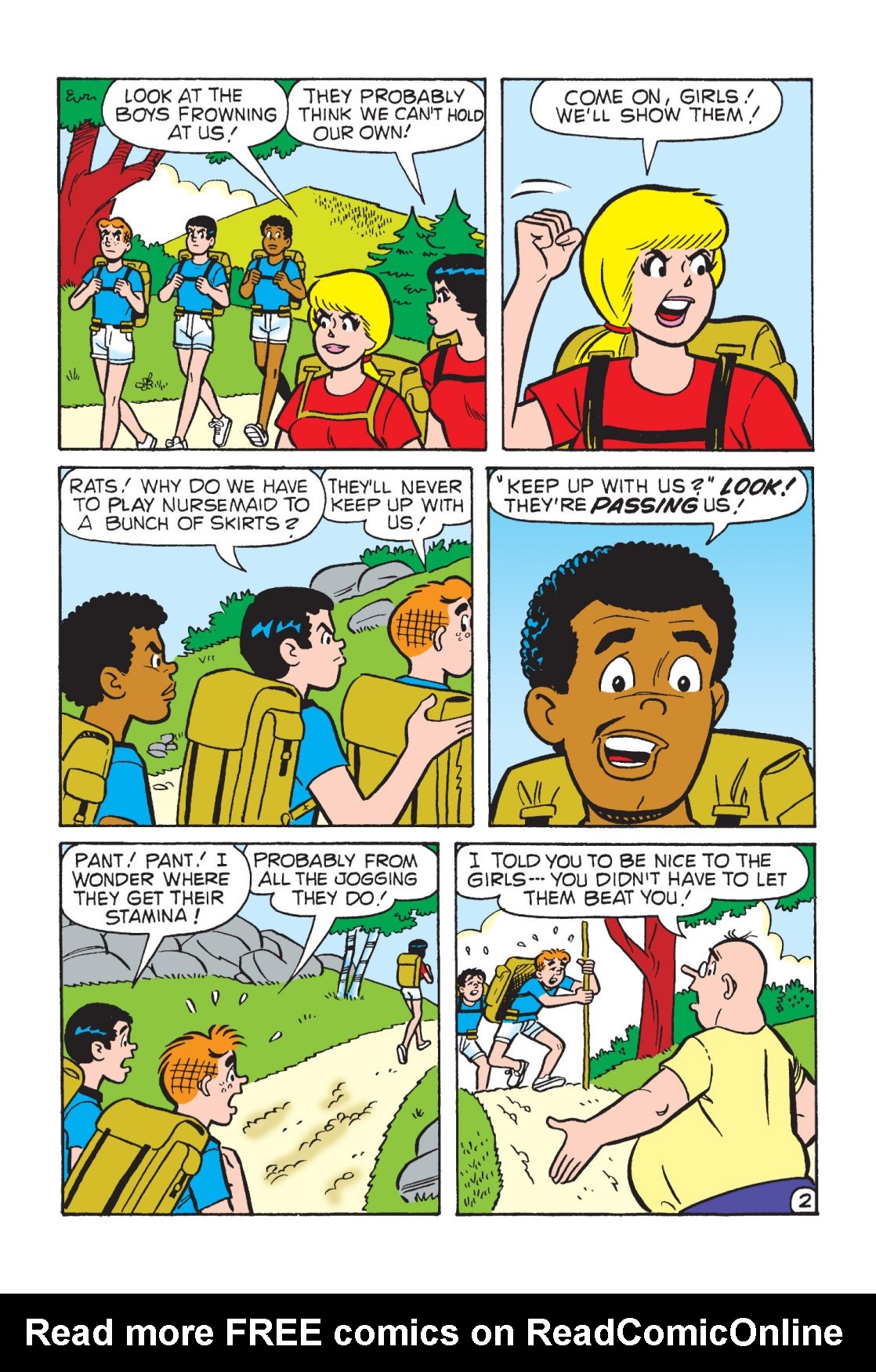 Read online Archie's Camp Tales comic -  Issue # TPB - 111