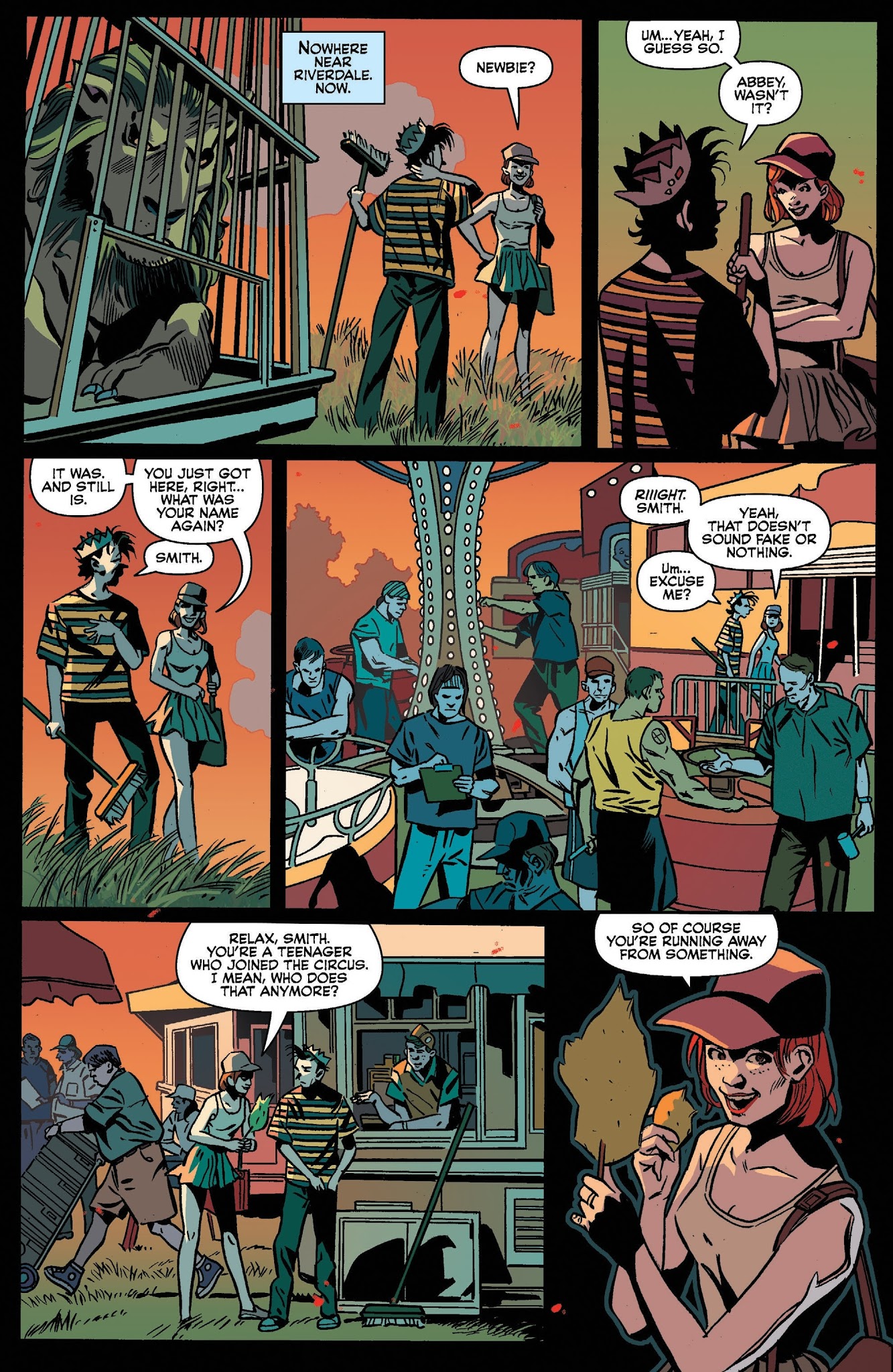 Read online Jughead The Hunger comic -  Issue #1 - 9