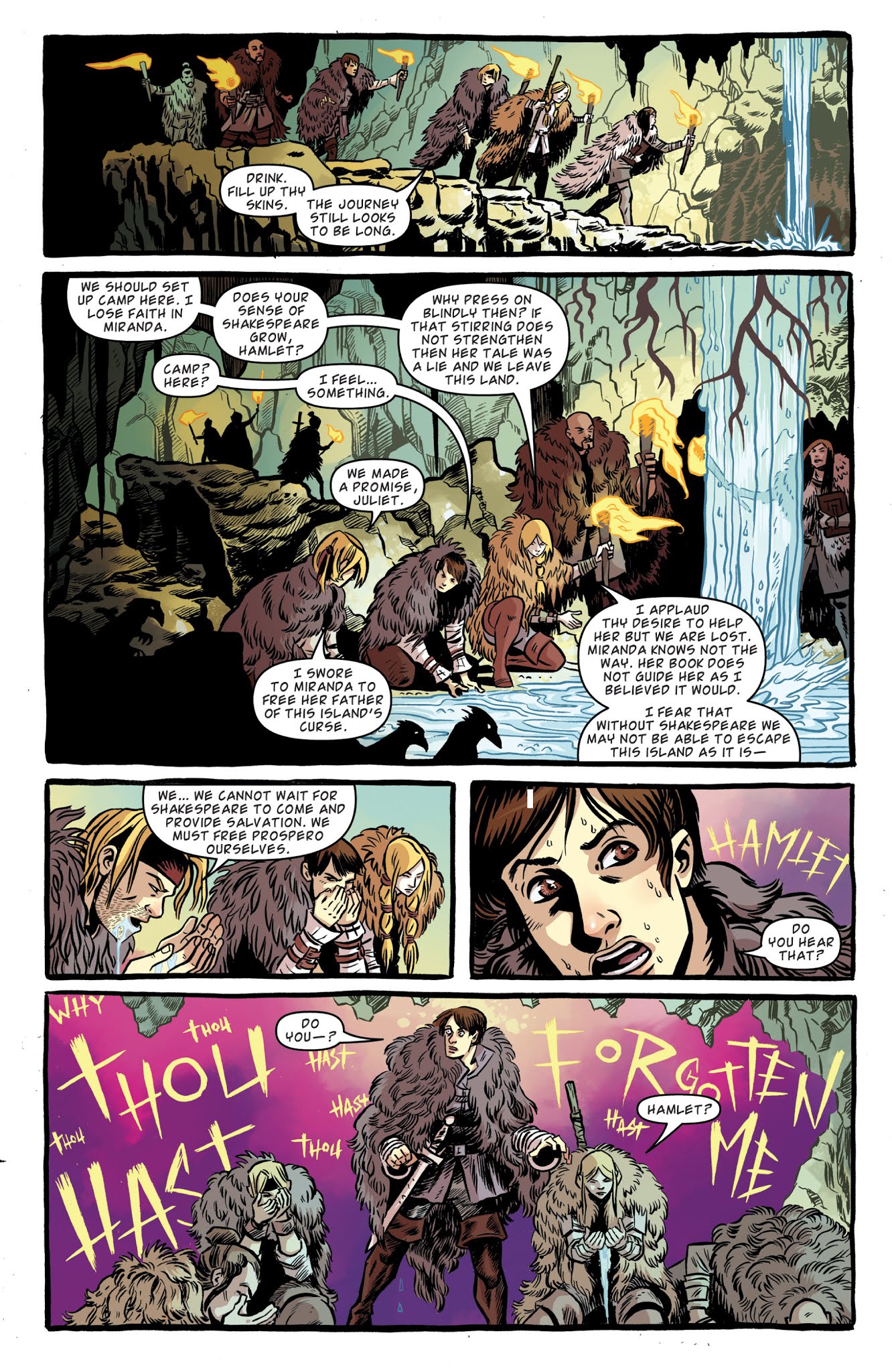Read online Kill Shakespeare: The Tide of Blood comic -  Issue # TPB - 36