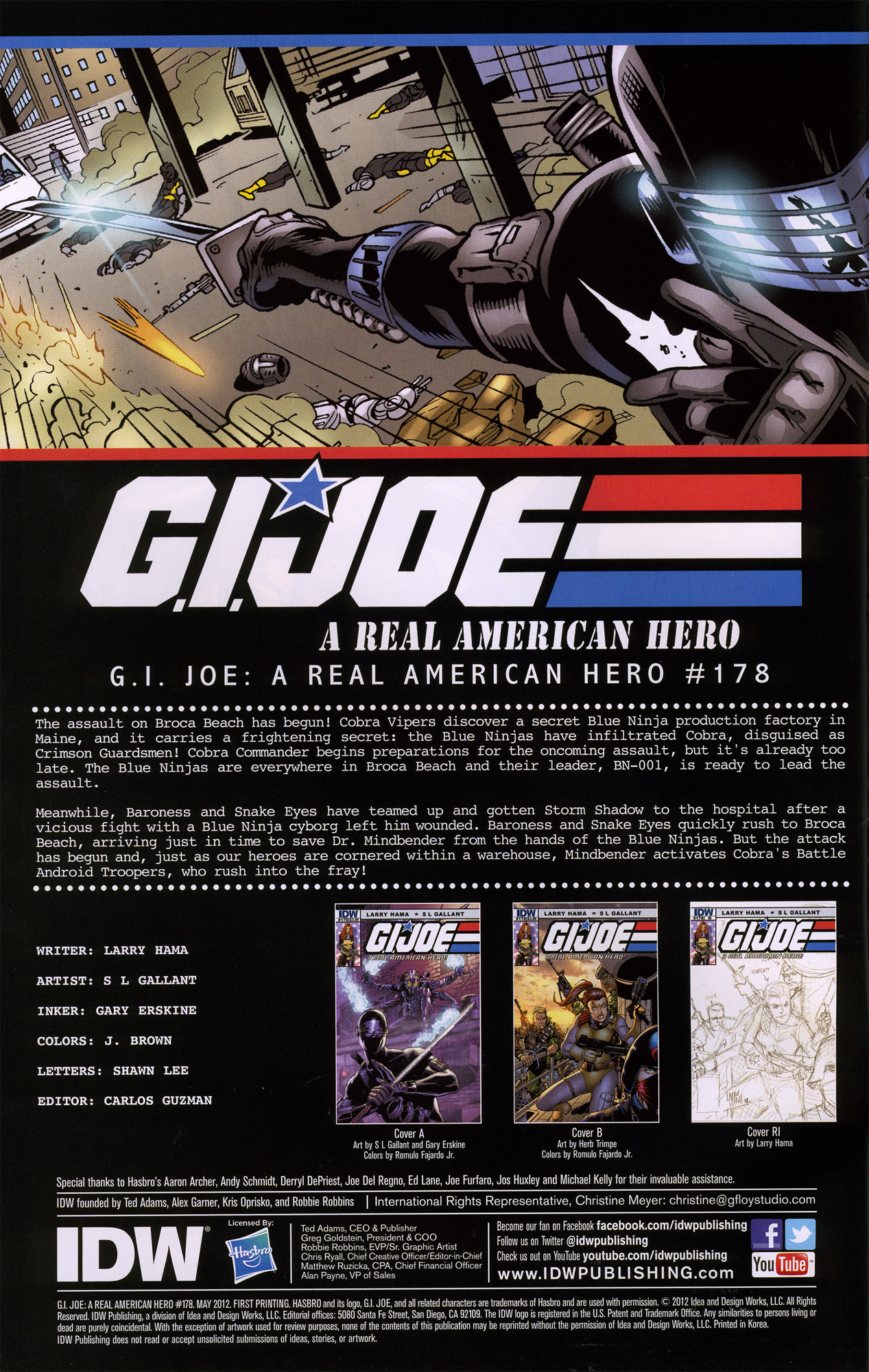 G.I. Joe: A Real American Hero 178 Page 2