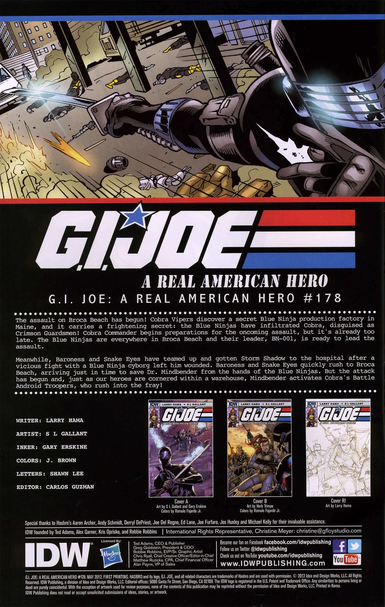 Read online G.I. Joe: A Real American Hero comic -  Issue #178 - 3