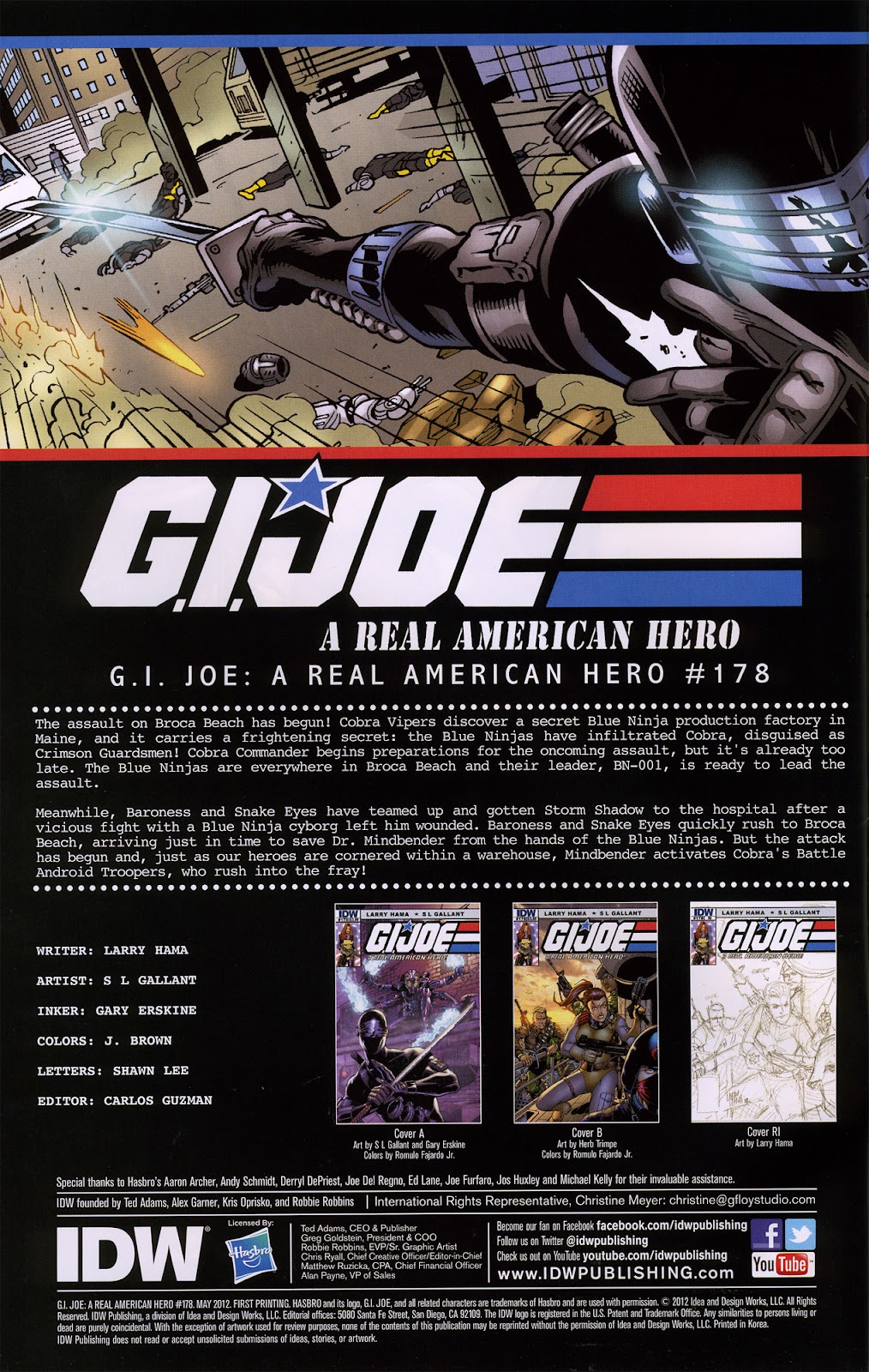 G.I. Joe: A Real American Hero issue 178 - Page 3