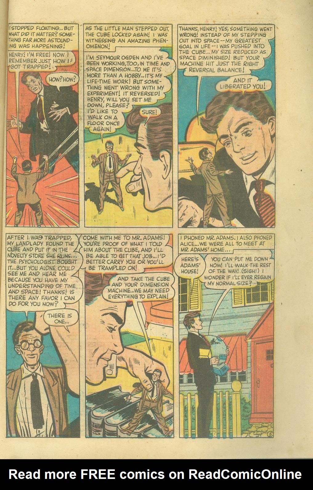 Read online Mystic (1951) comic -  Issue #5 - 31
