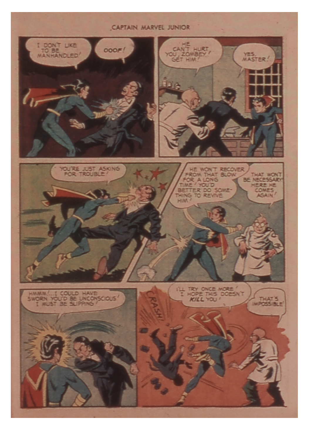 Read online Captain Marvel, Jr. comic -  Issue #12 - 21