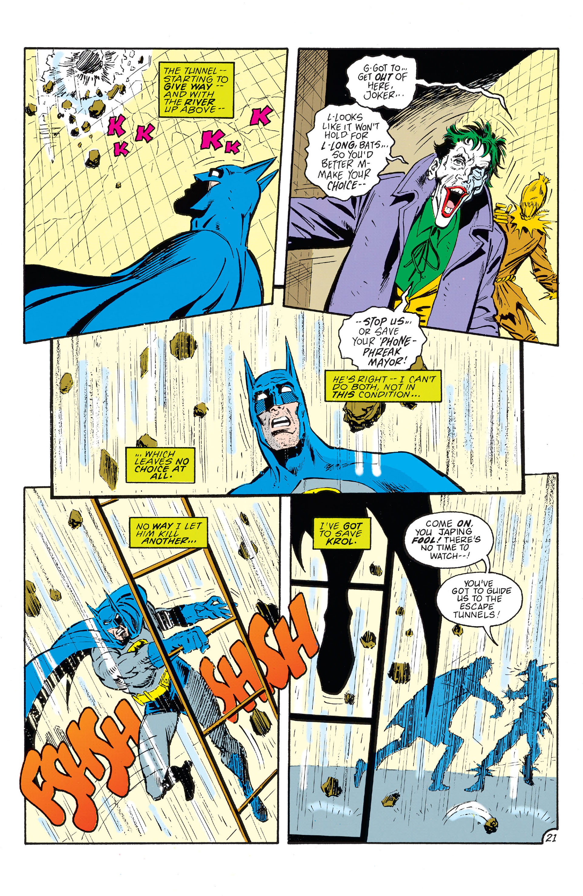 Read online Batman (1940) comic -  Issue #496 - 22