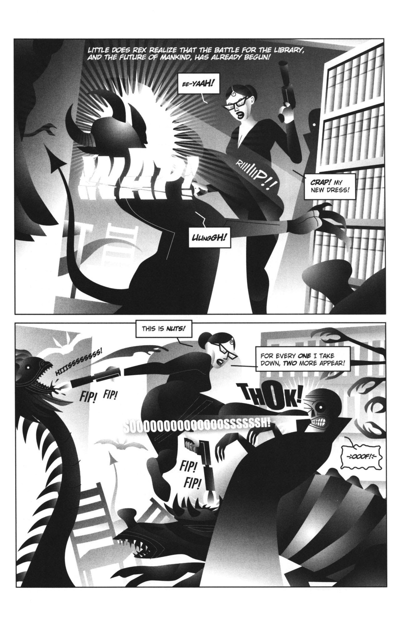 Read online Rex Libris comic -  Issue #8 - 12