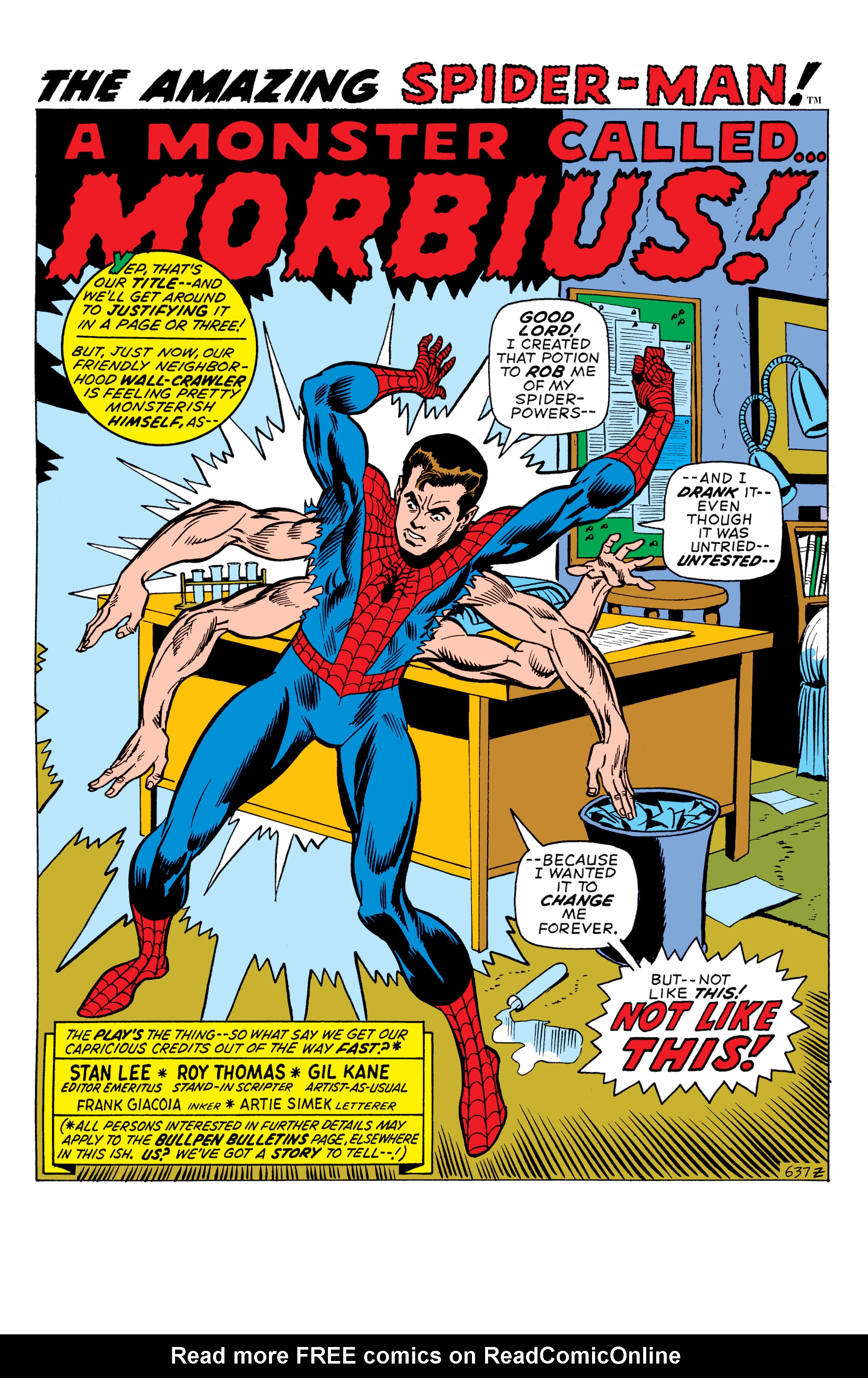Read online Marvel-Verse: Thanos comic -  Issue #Marvel-Verse (2019) Morbius - 5