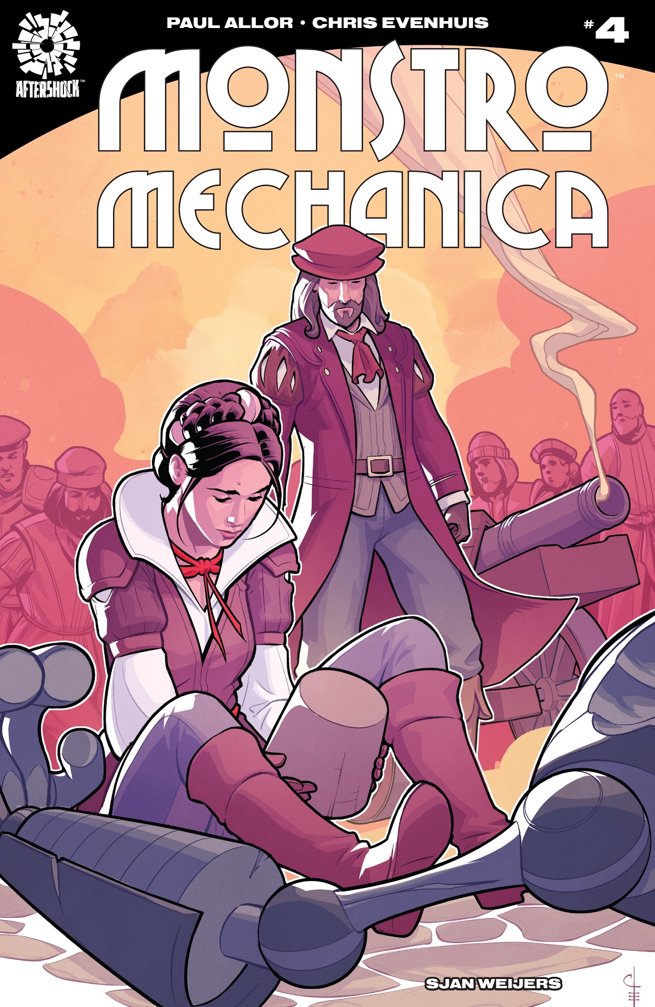 Read online Monstro Mechanica comic -  Issue #4 - 1